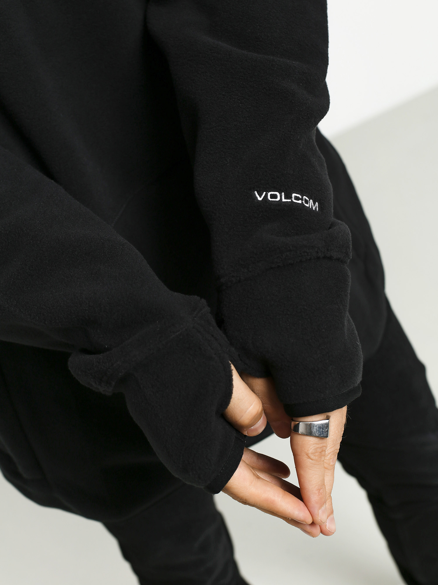 Męska Bluza Volcom Polartec 1/2 Zip (blk)