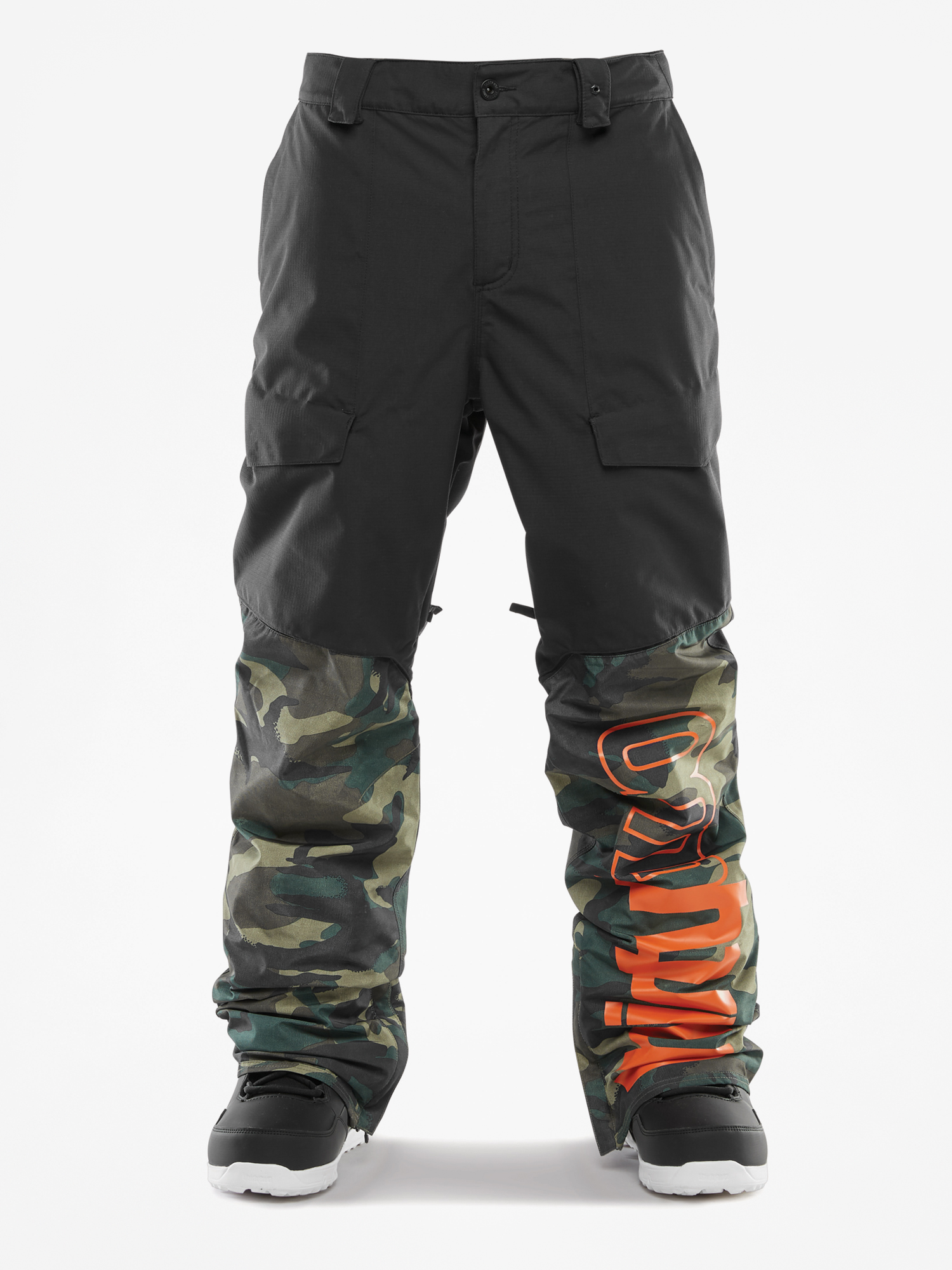 Męskie Spodnie snowboardowe ThirtyTwo Alpha (black/camo)