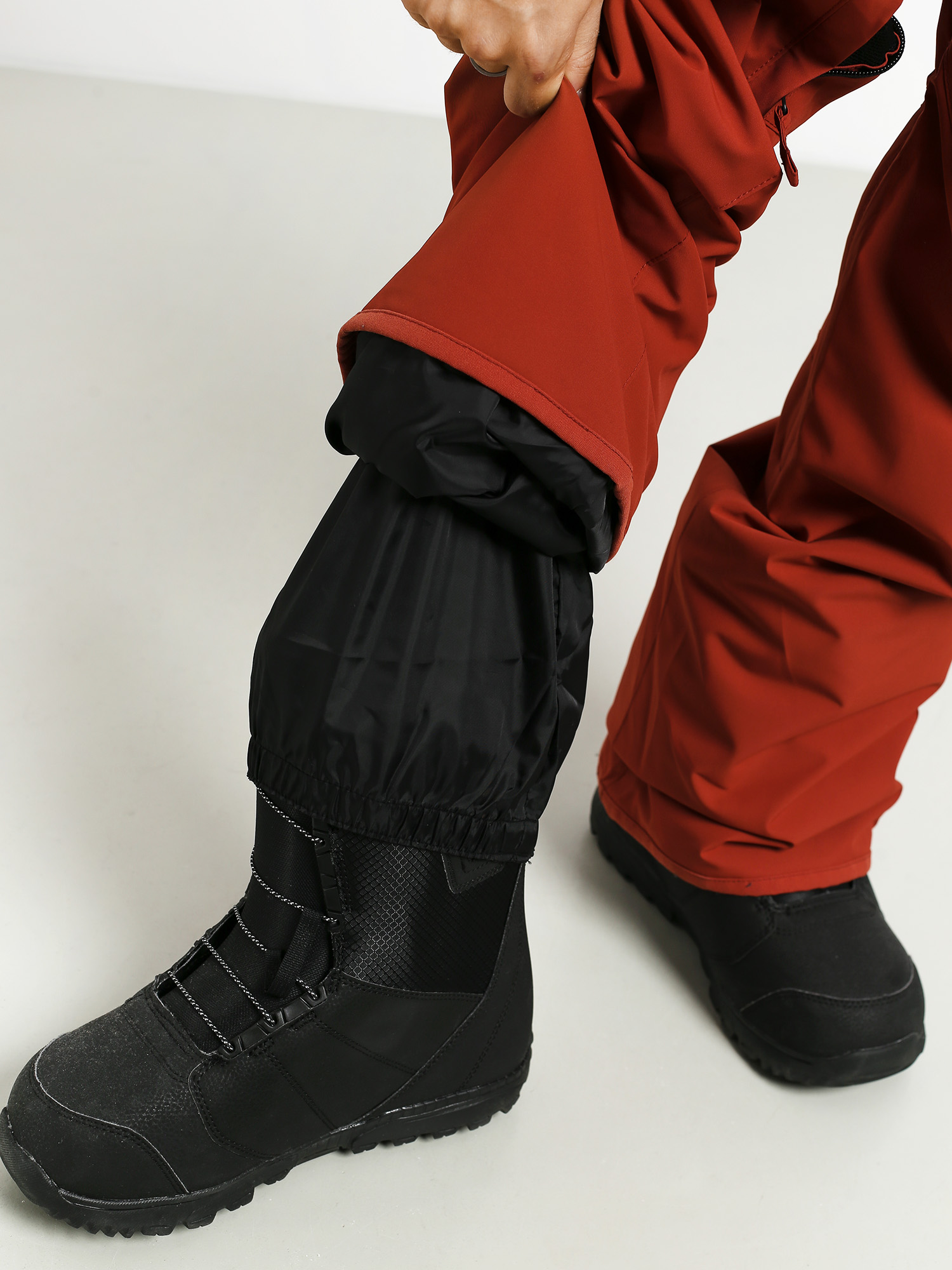 Męskie Spodnie snowboardowe Quiksilver Porter (barn red)