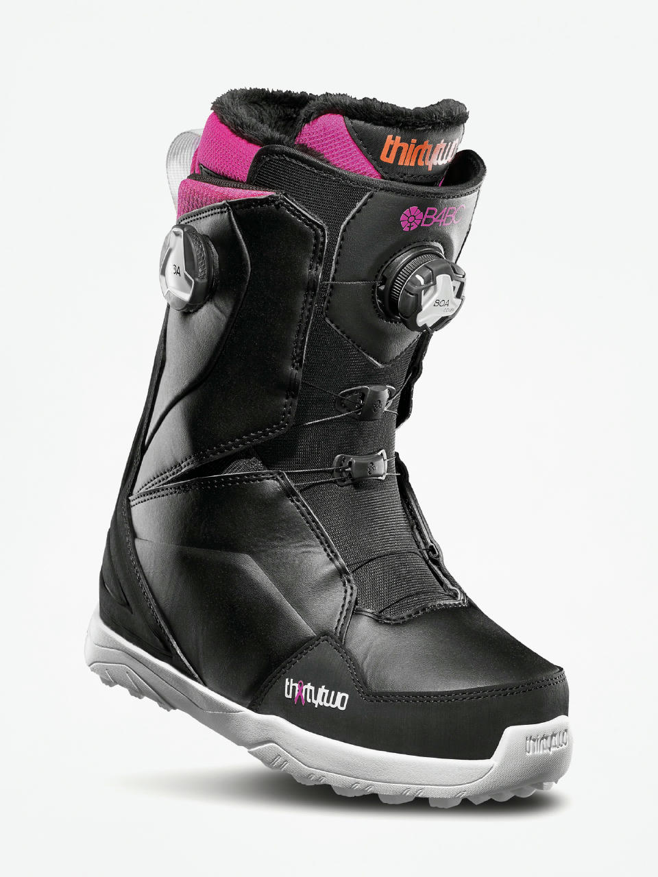 Damskie Buty snowboardowe ThirtyTwo Lashed Double Boa B4Bc (black/pink/white)