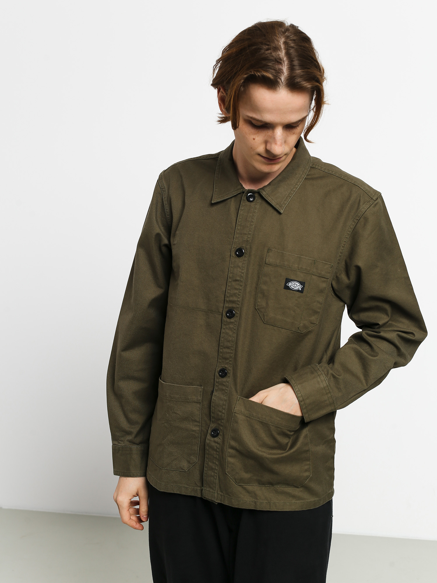 Koszula Dickies Caprock (dark olive)