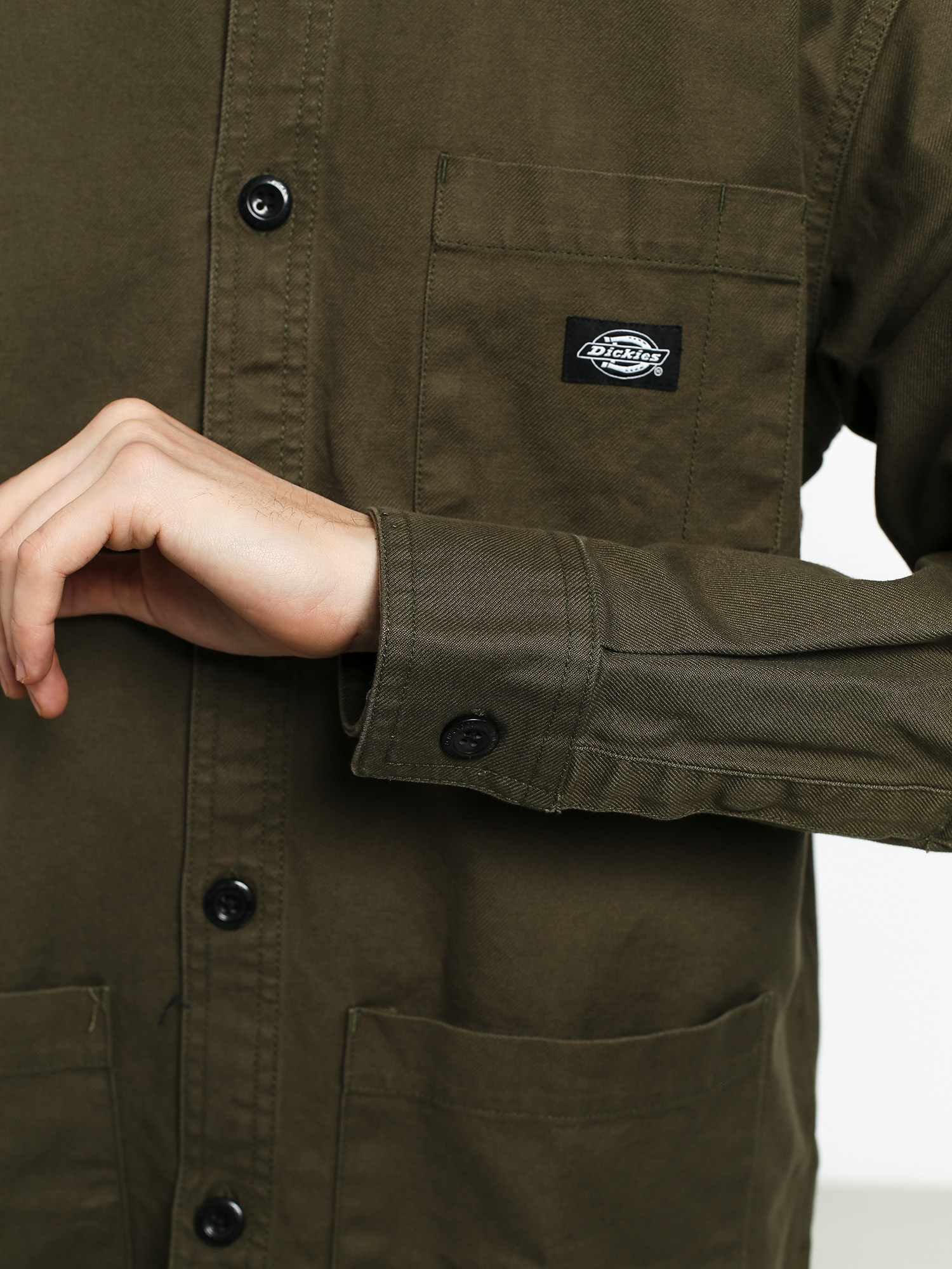 Koszula Dickies Caprock (dark olive)