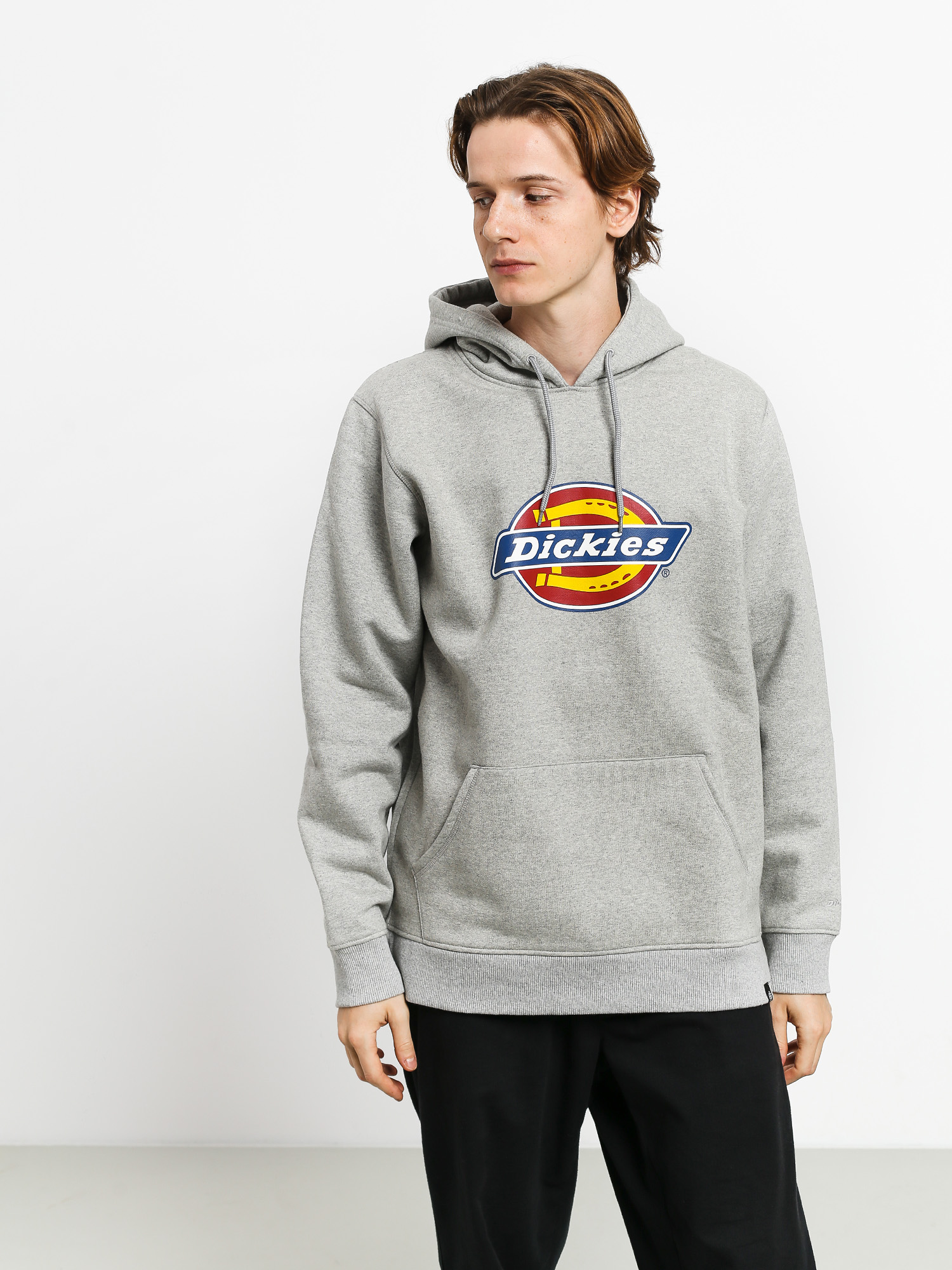 Bluza z kapturem Dickies San Antonio HD (grey melange)