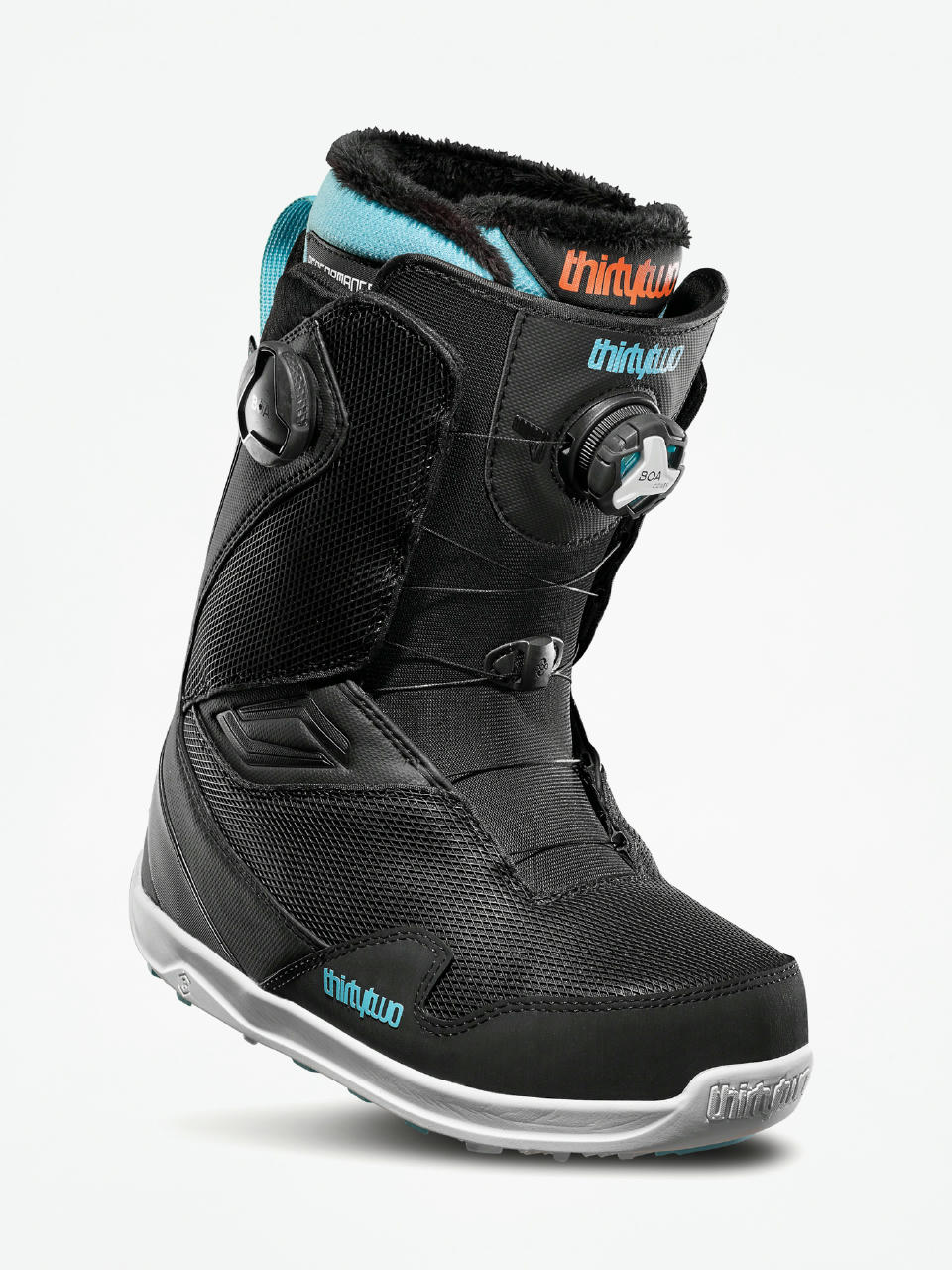 Damskie Buty snowboardowe ThirtyTwo Tm 2 Double Boa (black/blue/white)