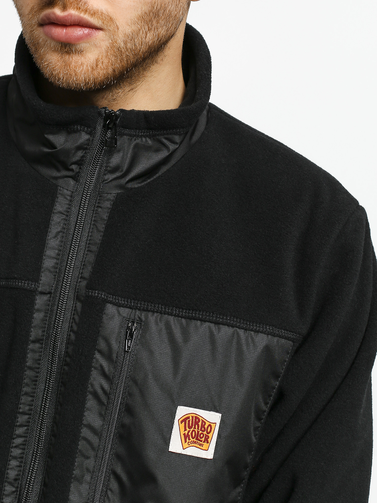 Kurtka Turbokolor Fleece Label (black)