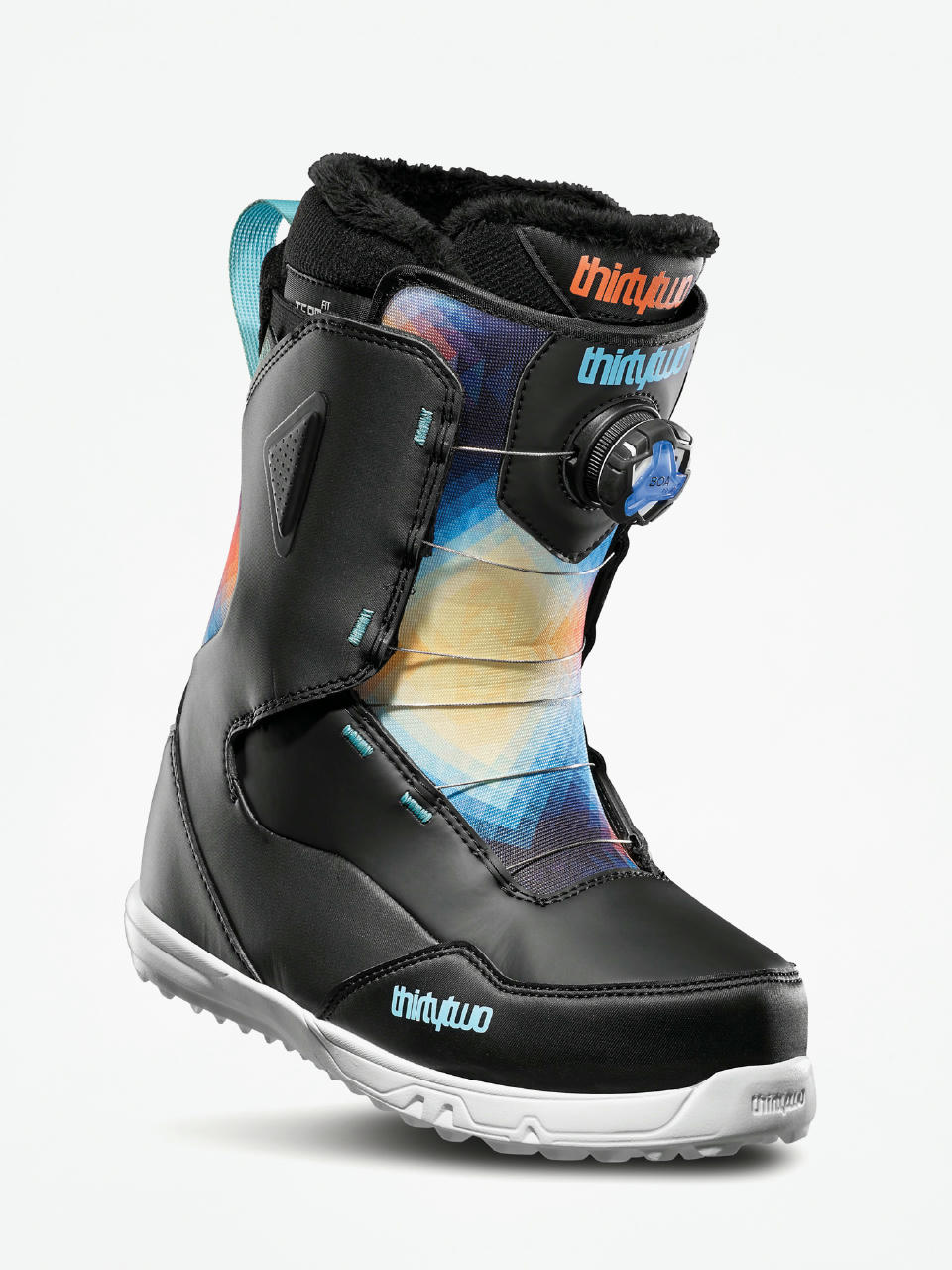 Damskie Buty snowboardowe ThirtyTwo Zephyr Boa (black/blue/white)