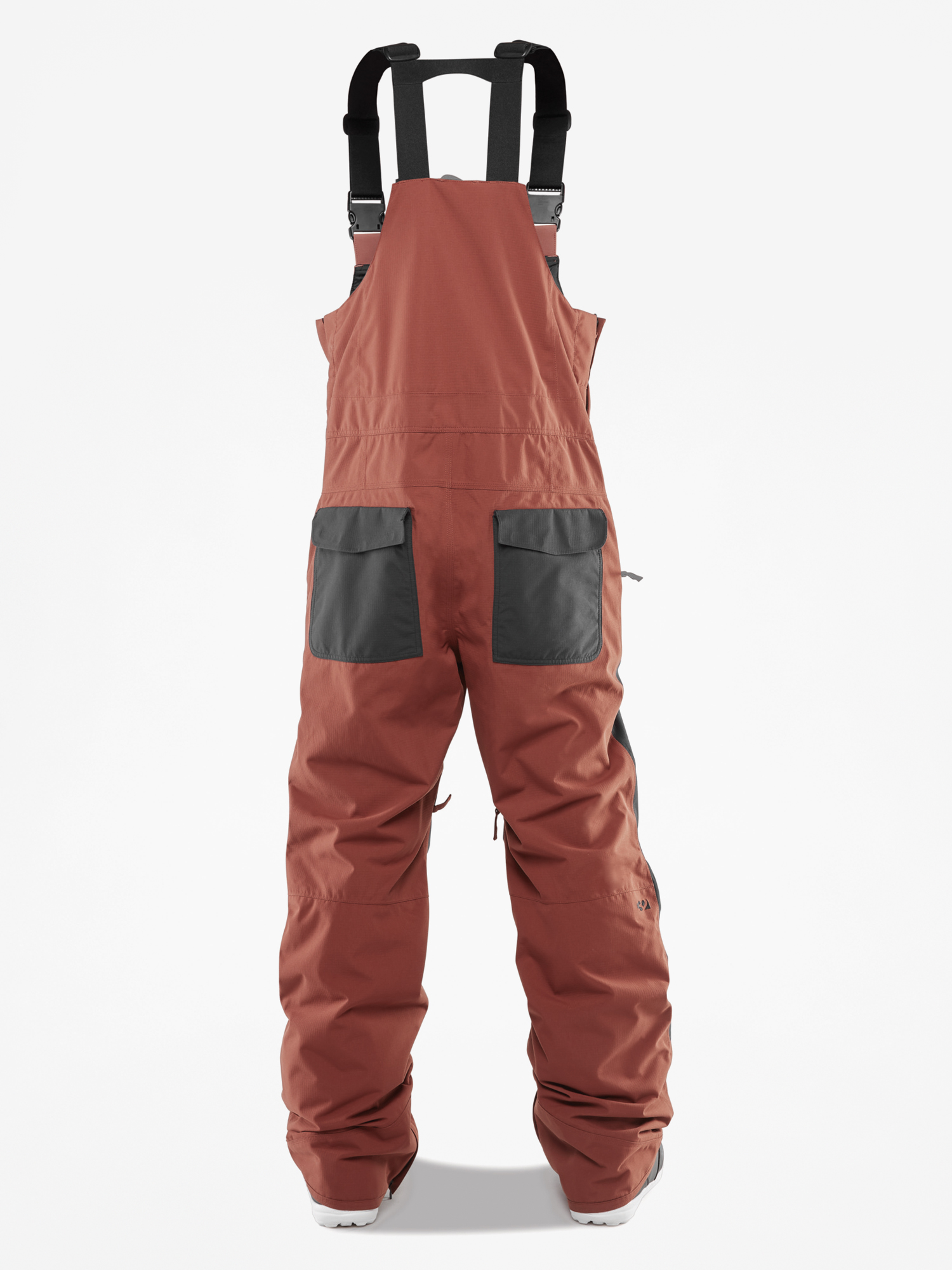 Męskie Spodnie snowboardowe ThirtyTwo Basement Bib (brick)