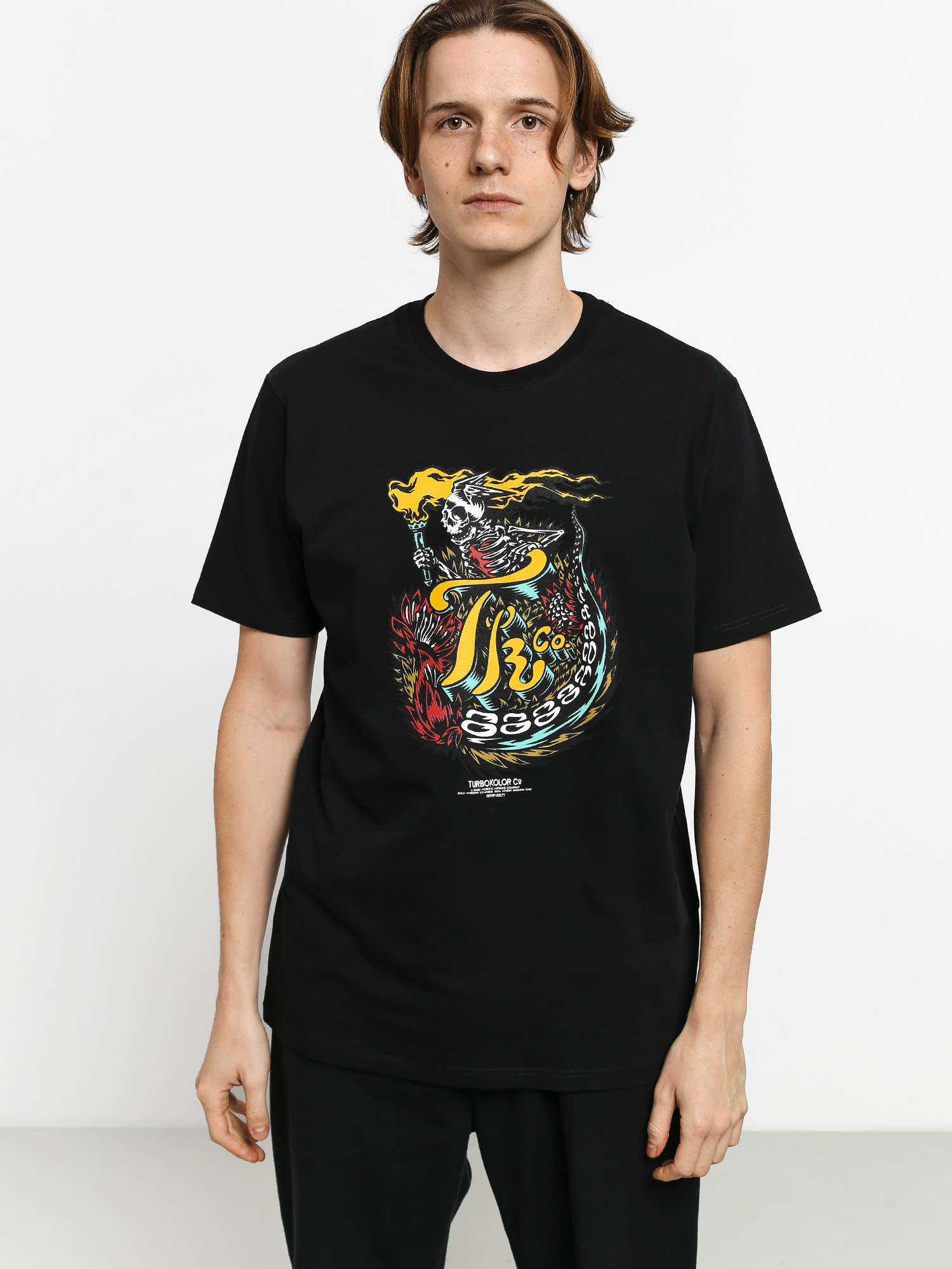 T-shirt Turbokolor Seek (black)