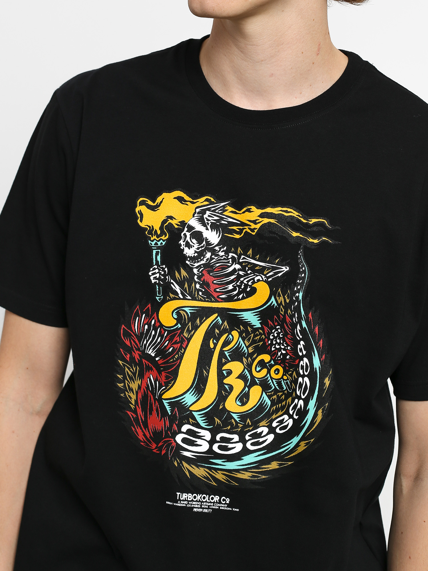 T-shirt Turbokolor Seek (black)