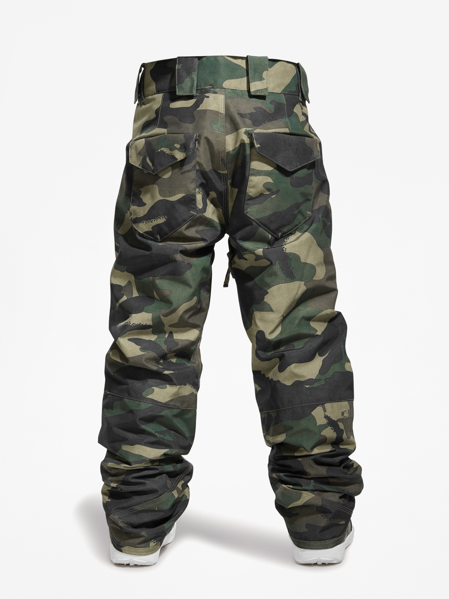 Dziecięce spodnie snowboardowe ThirtyTwo Wooderson (camo)