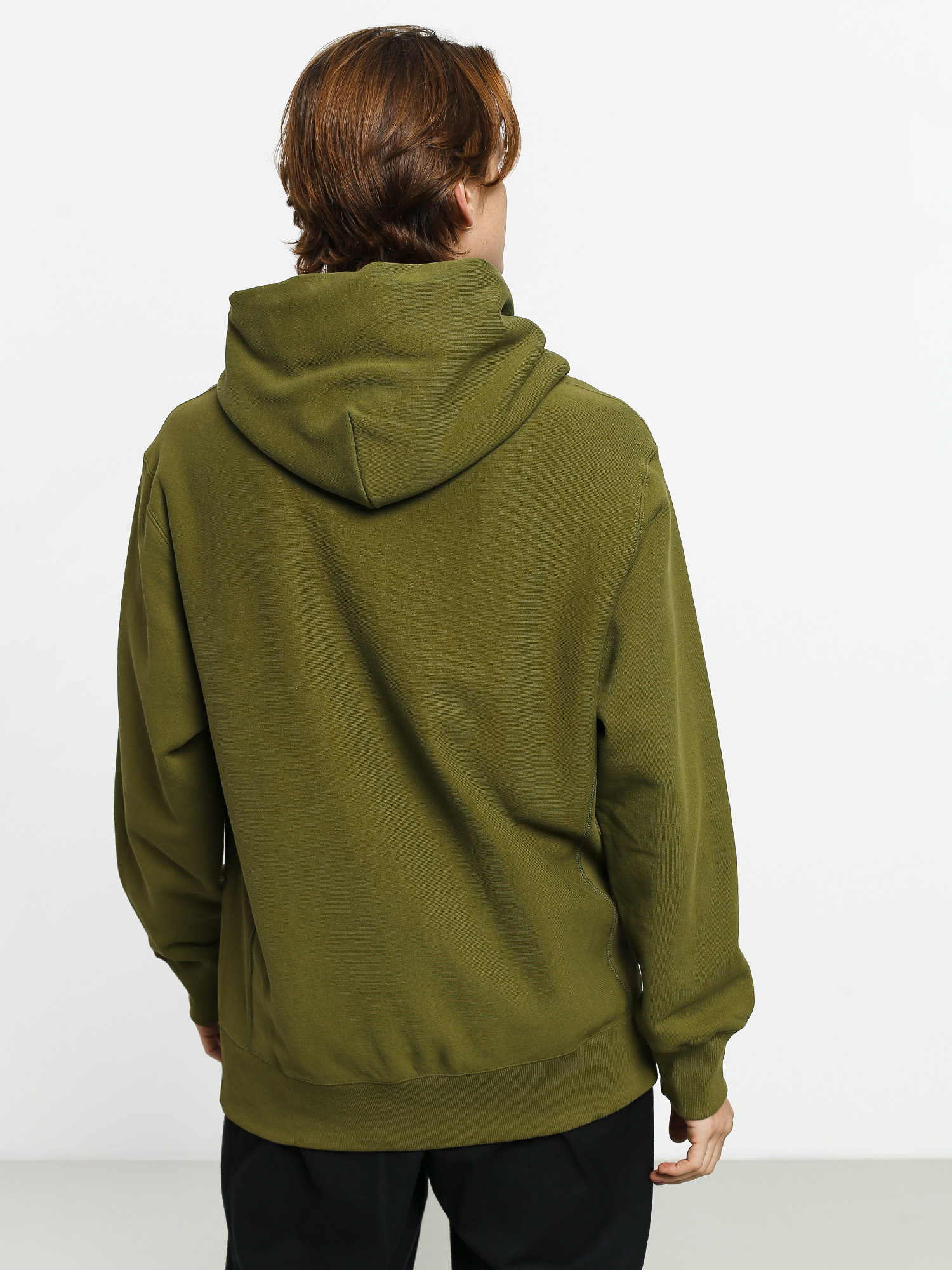 Bluza z kapturem Champion Reverse Weave Hooded Big Logo HD (cpo)