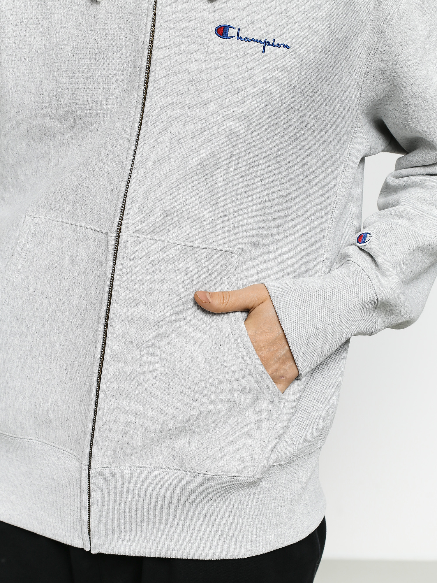 Bluza z kapturem Champion Reverse Weave Hooded Full Zip LCL ZHD (loxgm)