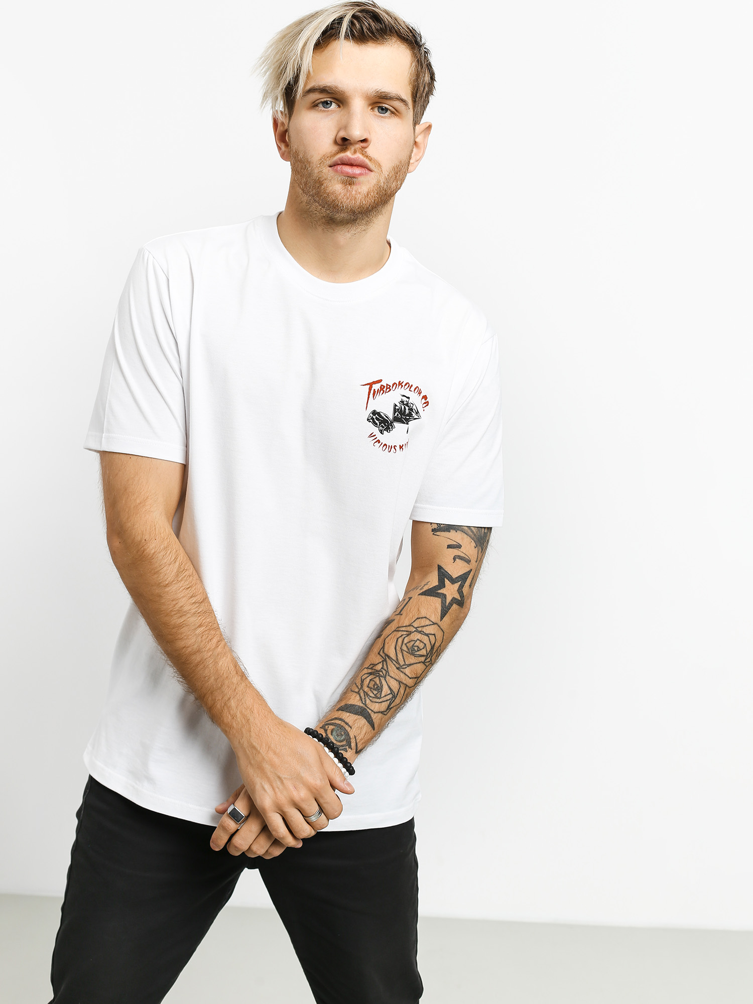 T-shirt Turbokolor Wave (white)