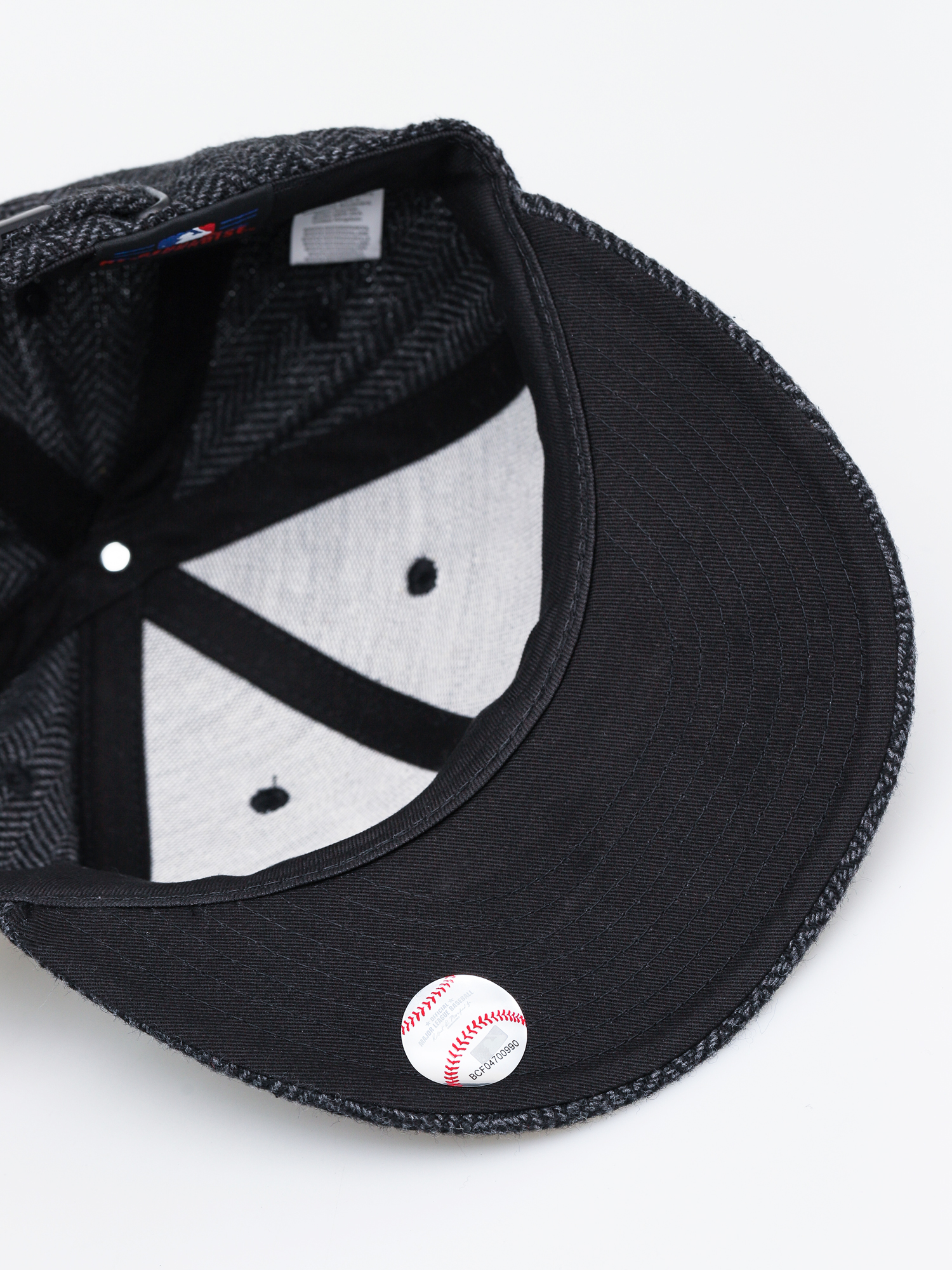 Czapka z daszkiem New Era Mlb Tweed 9Fifty La Dodgers ZD (black/graphite)