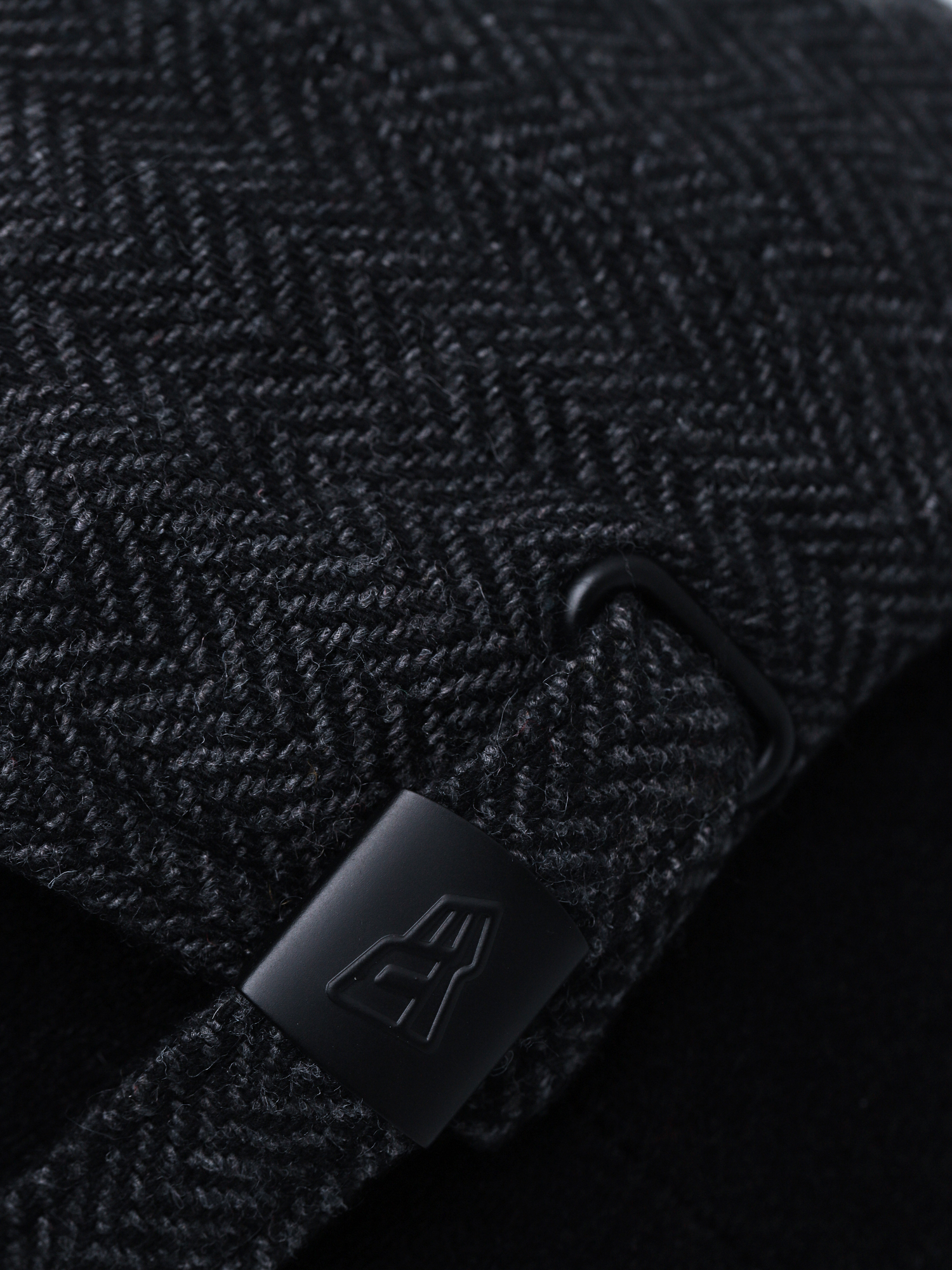 Czapka z daszkiem New Era Mlb Tweed 9Fifty La Dodgers ZD (black/graphite)