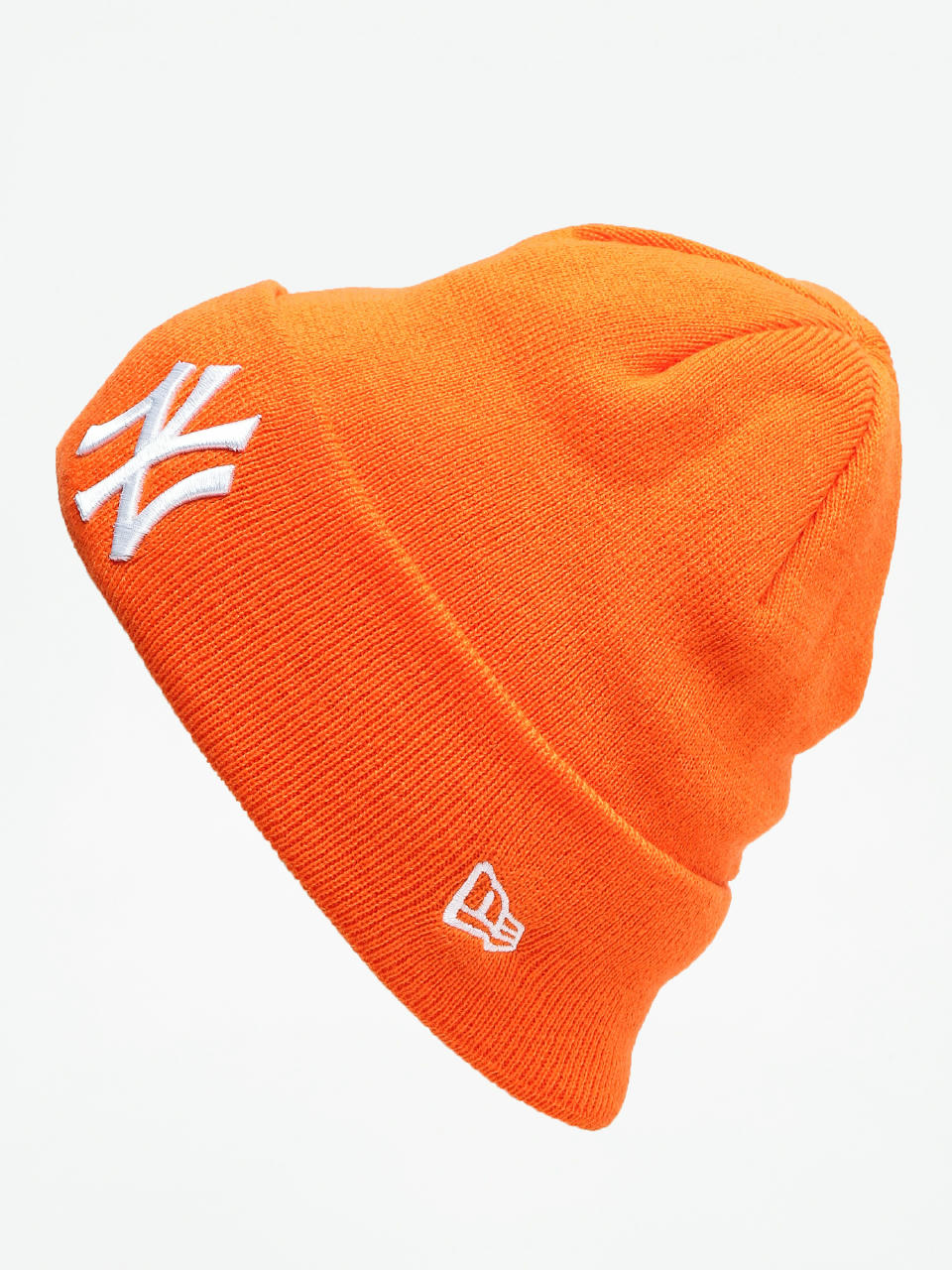 Czapka zimowa New Era Cuff Knit Nyy (orange)