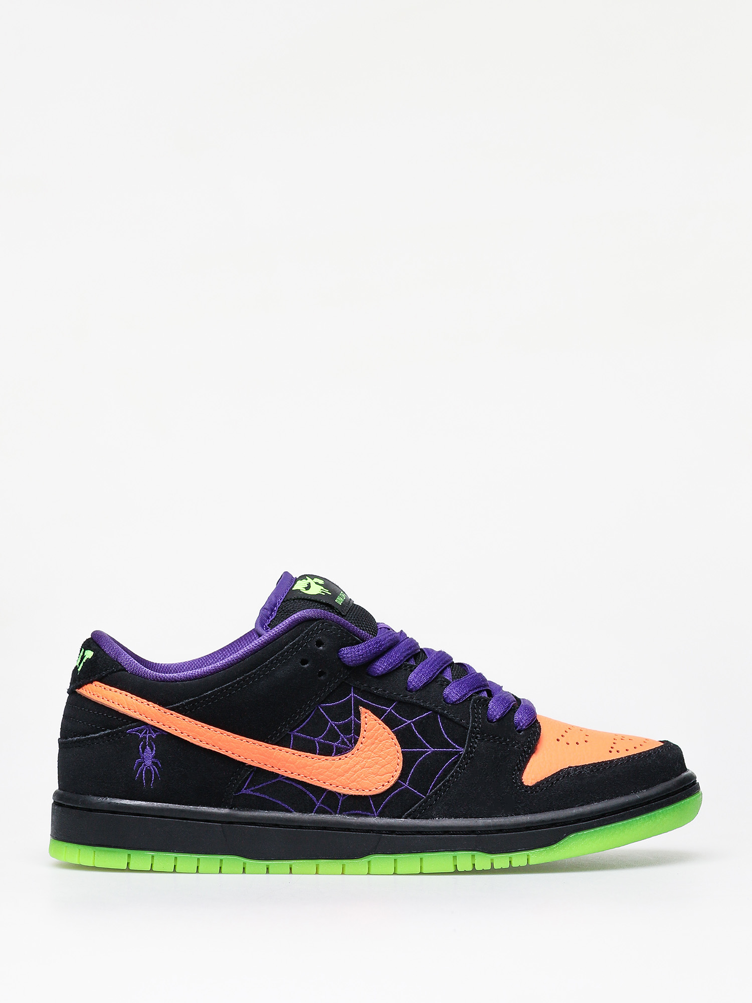 purple and orange dunks
