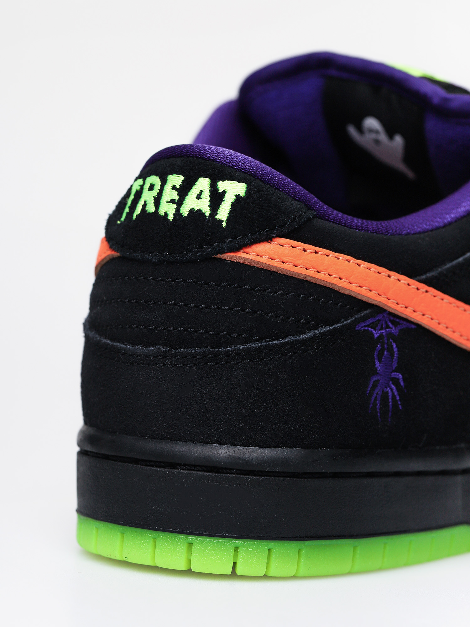 Buty Nike SB Dunk Low Pro (black/total orange court purple volt)