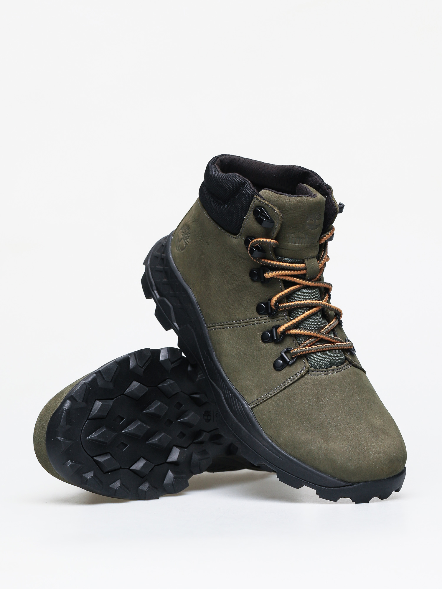Buty zimowe Timberland Brooklyn Hiker (dark green nubuck)