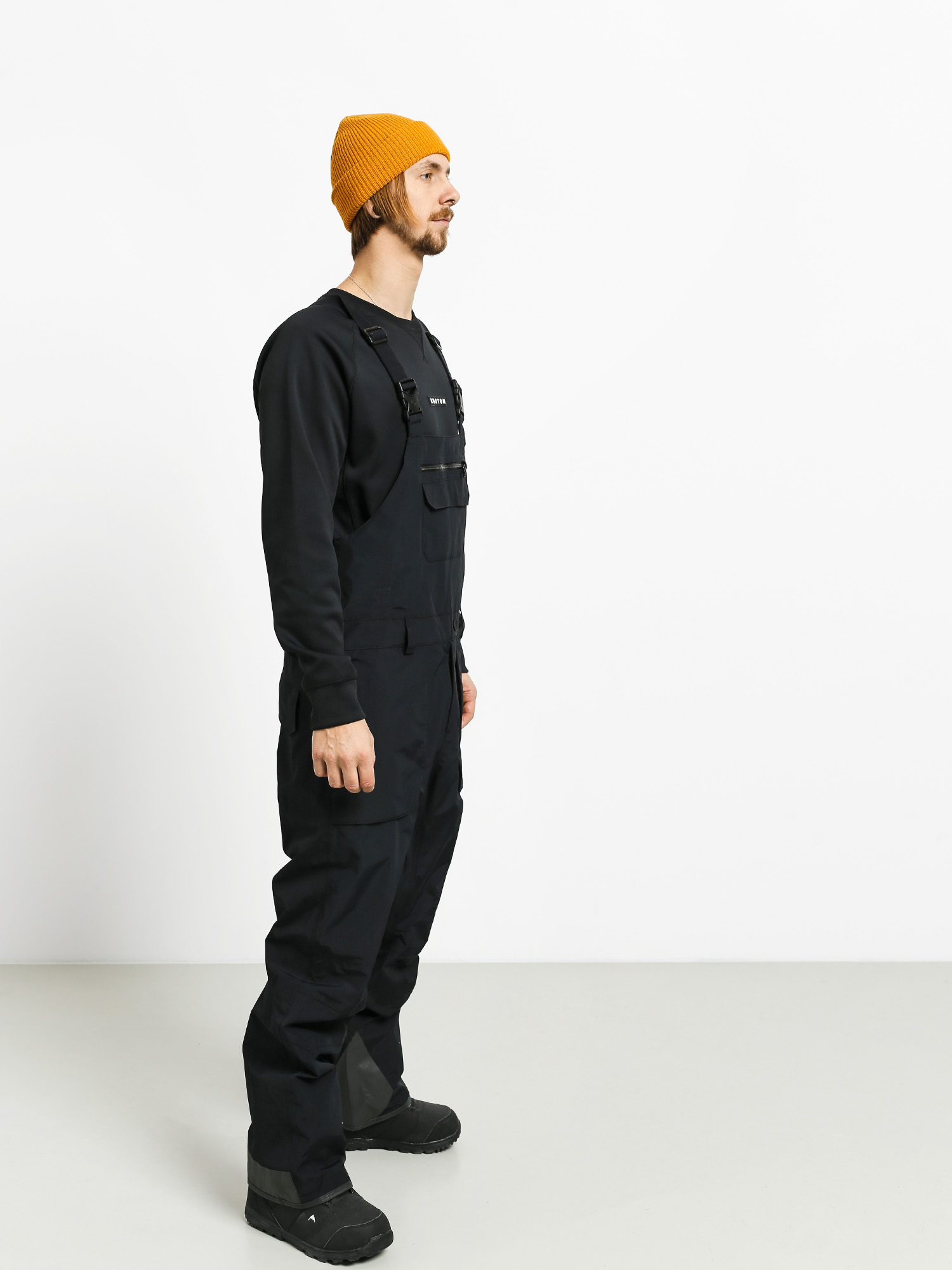 Męskie Spodnie snowboardowe Volcom Rain Gore Bib Overall (blk)