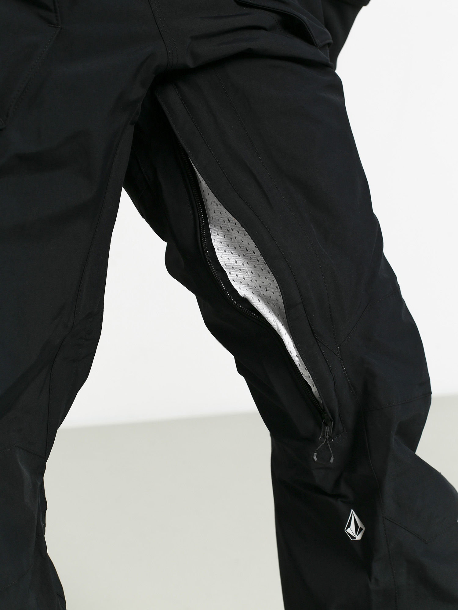 Męskie Spodnie snowboardowe Volcom Rain Gore Bib Overall (blk)