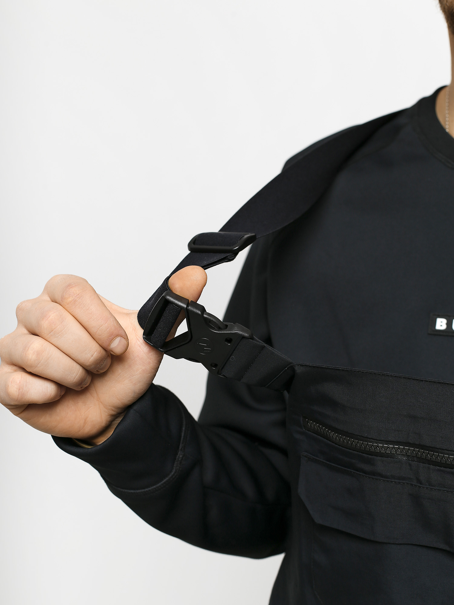 Męskie Spodnie snowboardowe Volcom Rain Gore Bib Overall (blk)