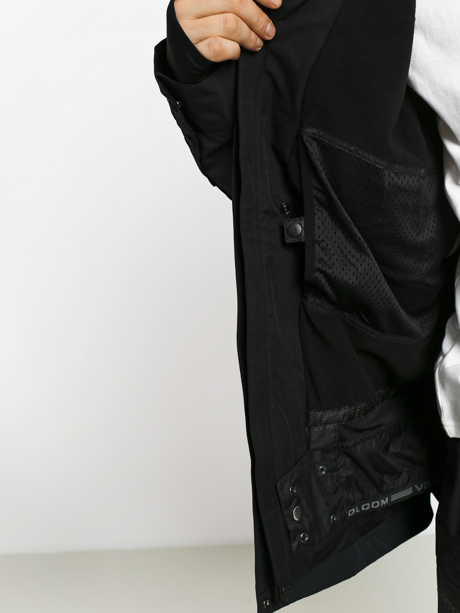 Męska Kurtka snowboardowa Volcom Creedle 2 Stone (blk)