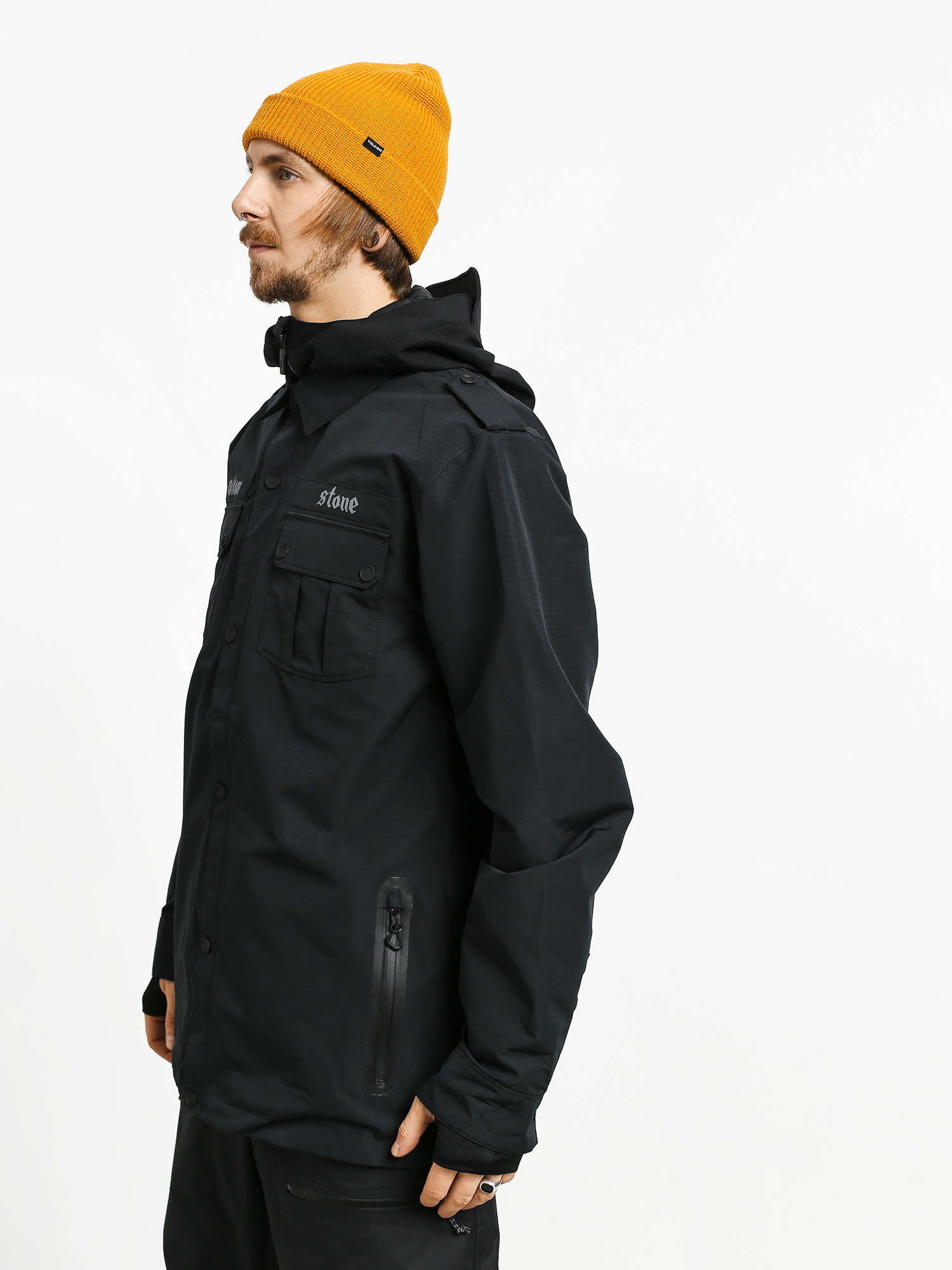 Męska Kurtka snowboardowa Volcom Creedle 2 Stone (blk)