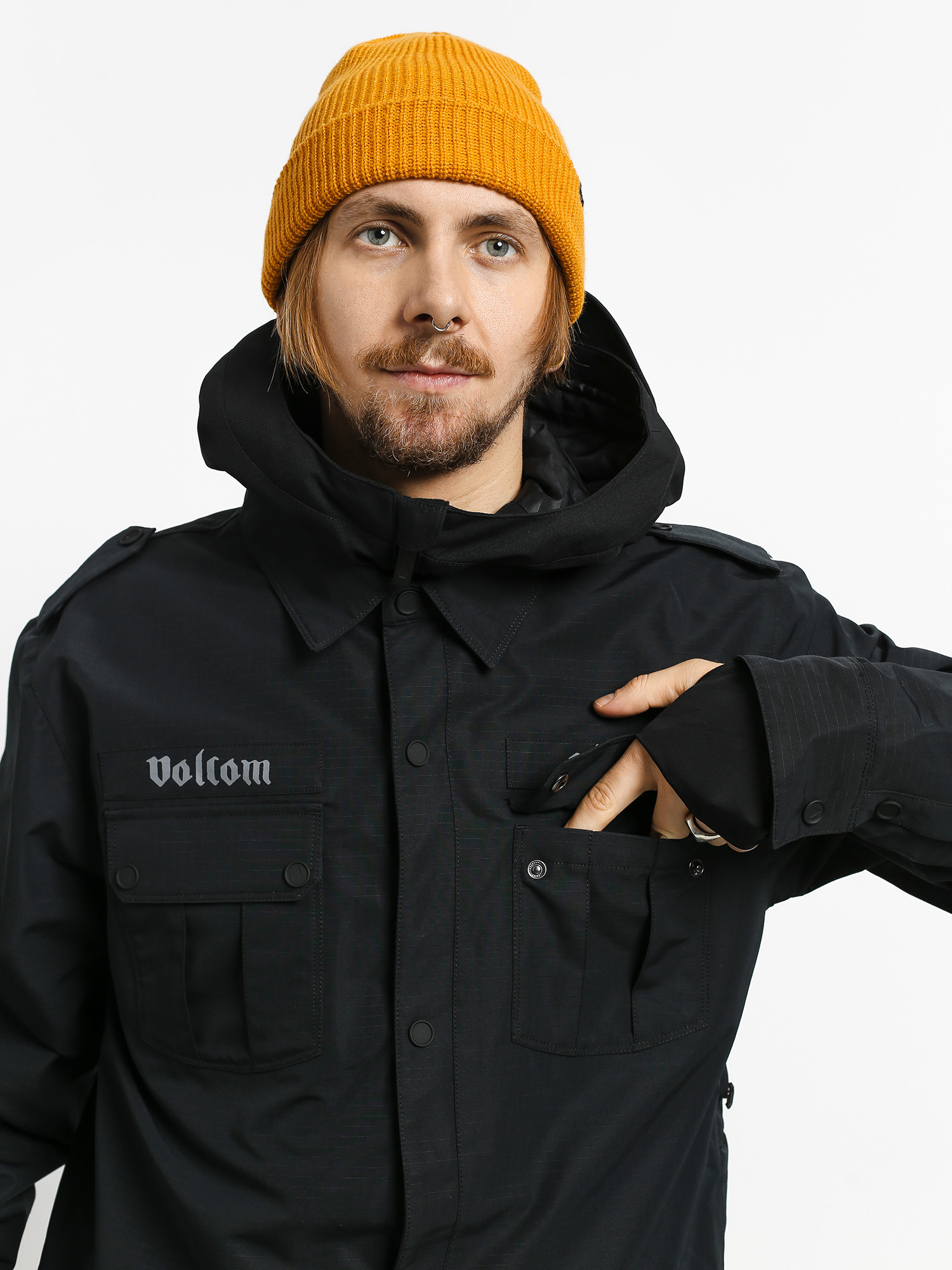 Męska Kurtka snowboardowa Volcom Creedle 2 Stone (blk)