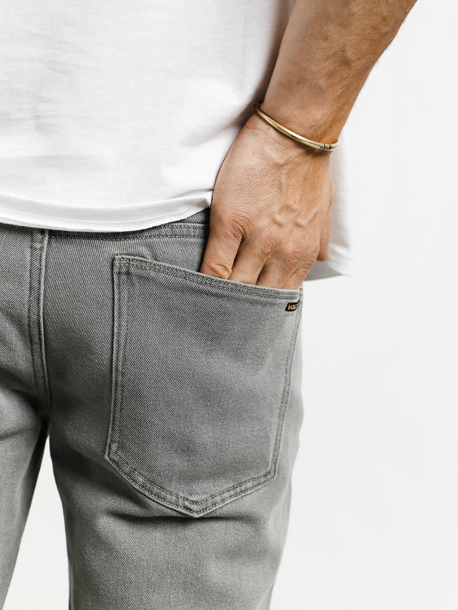 Spodnie Volcom Solver Denim (daze grey)