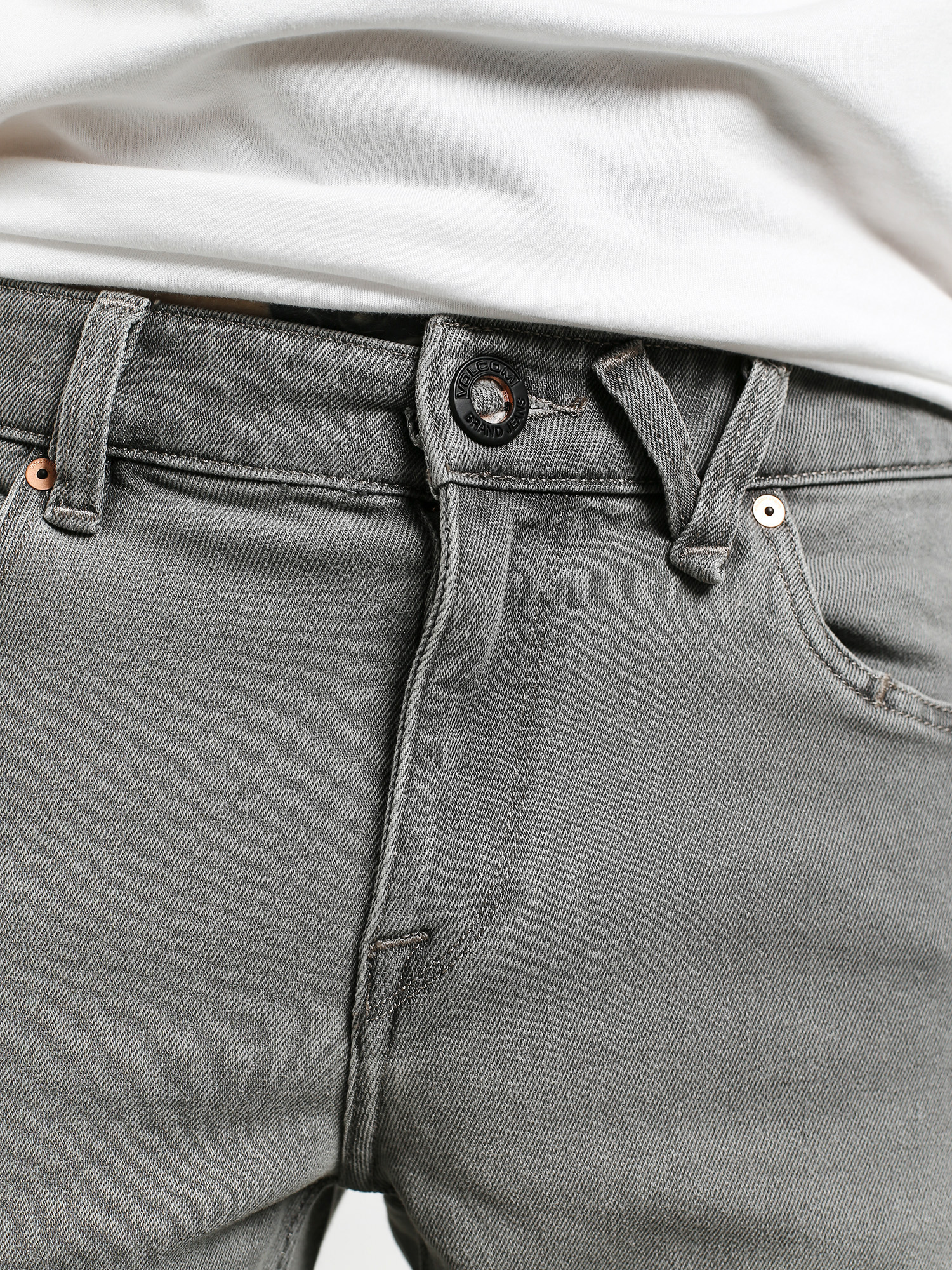Spodnie Volcom Solver Denim (daze grey)