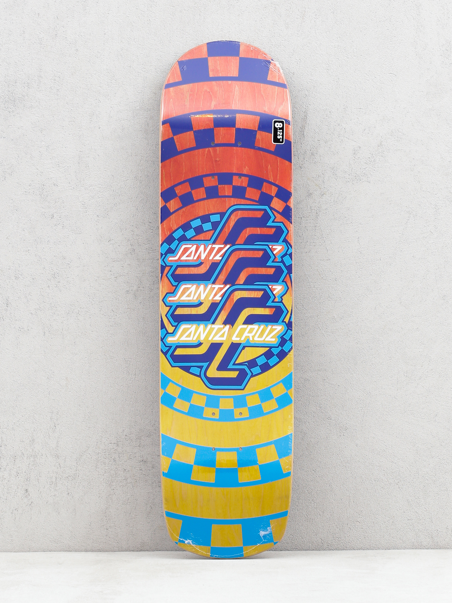 Deck Santa Cruz Check Dot Ogsc (blue/orange/yellow)