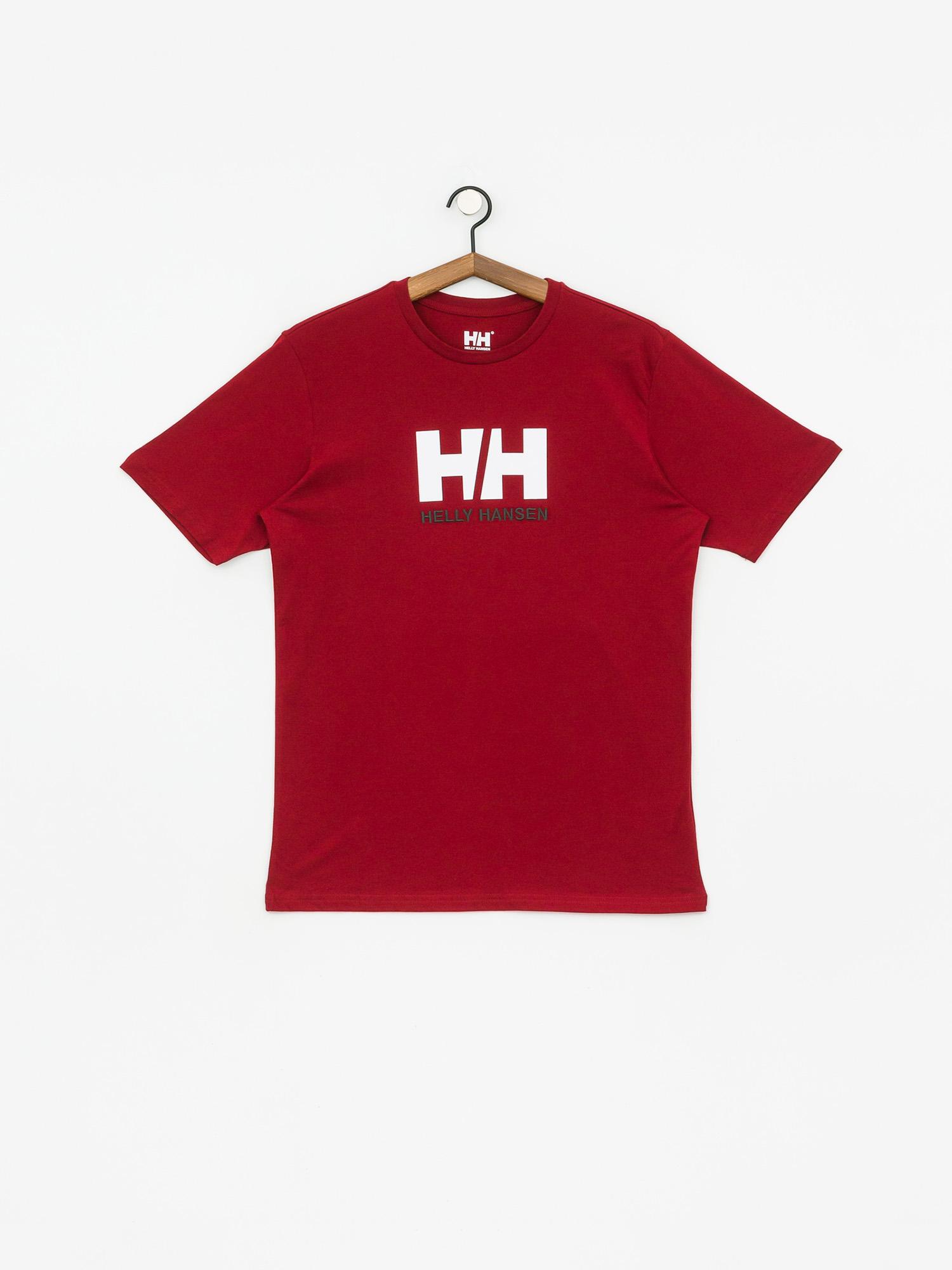 T-shirt Helly Hansen Logo (oxblood)