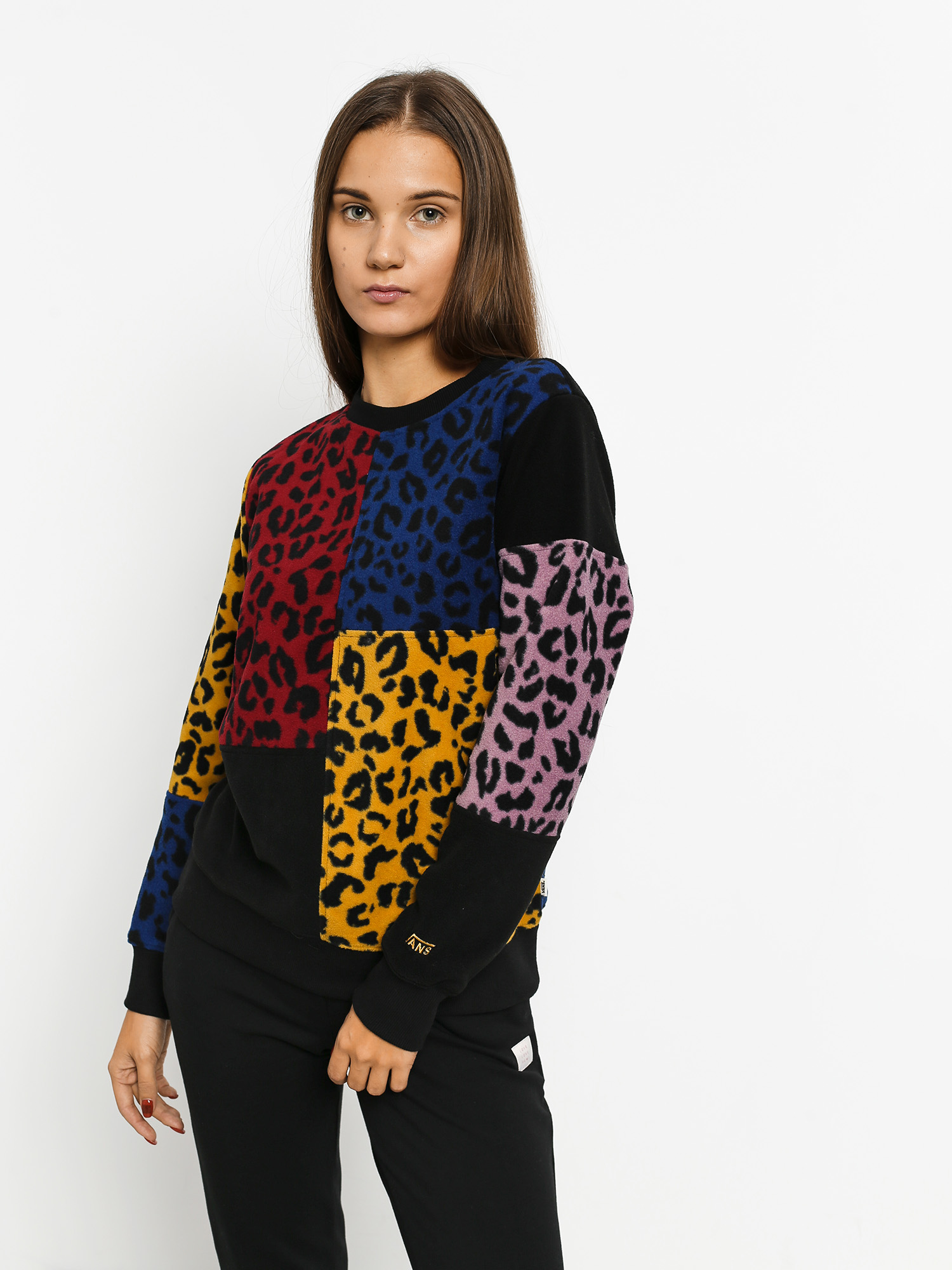 Bluza Vans Wyld Tangle Wmn (leopard patchwork)