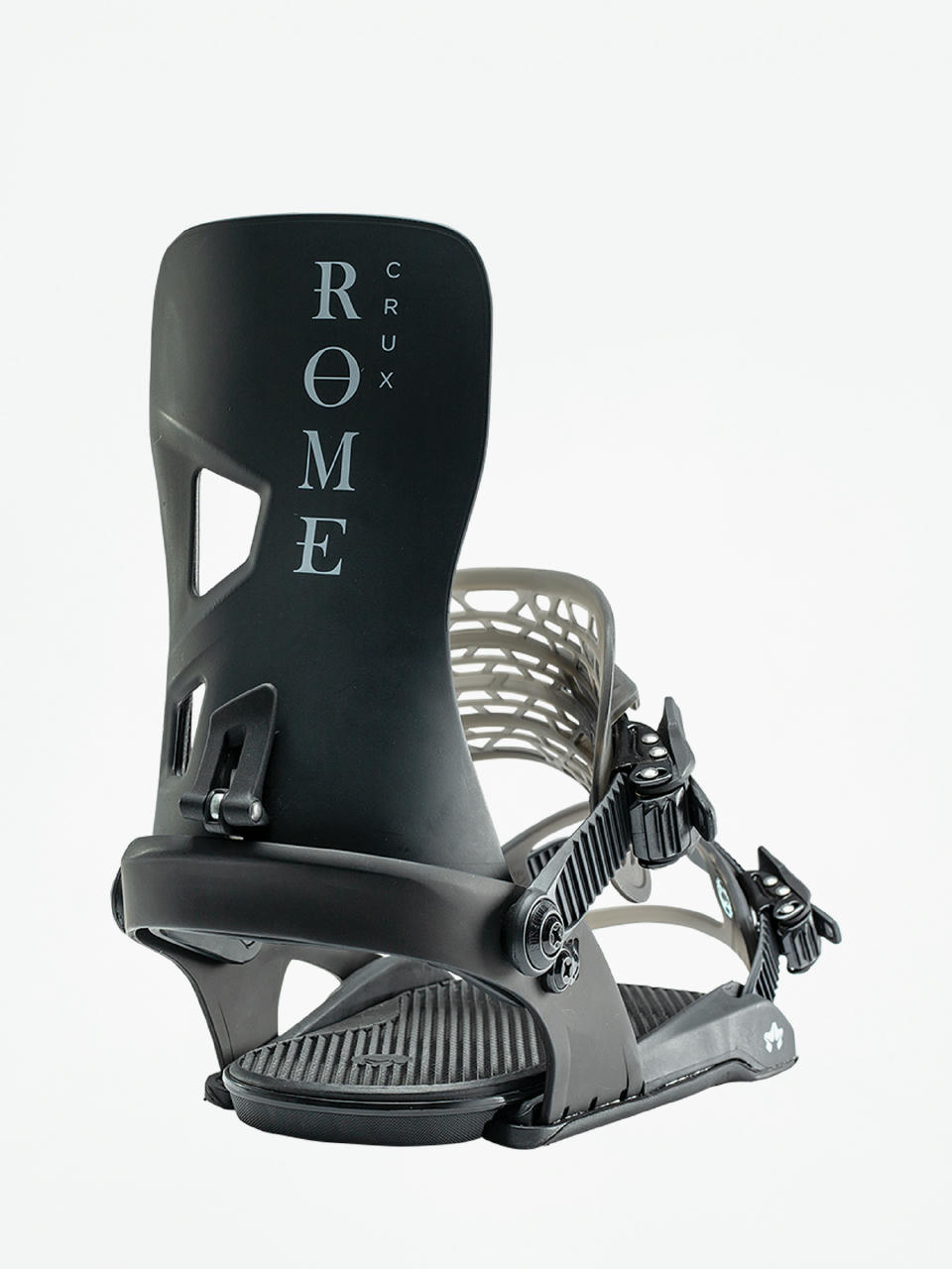 Męskie Wiązania snowboardowe Rome Crux (black)