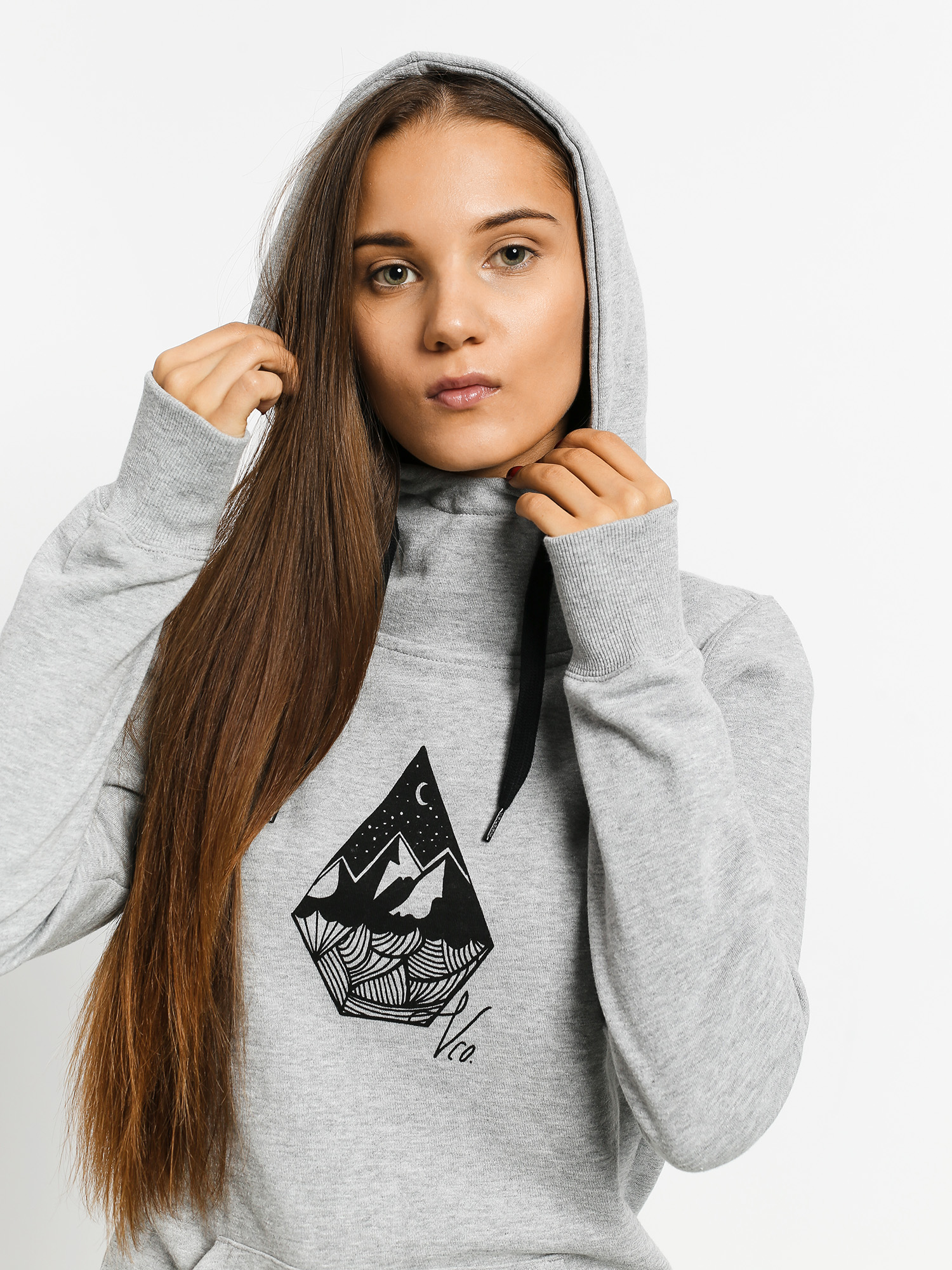 Bluza z kapturem Volcom Costus HD Wmn (hgr)