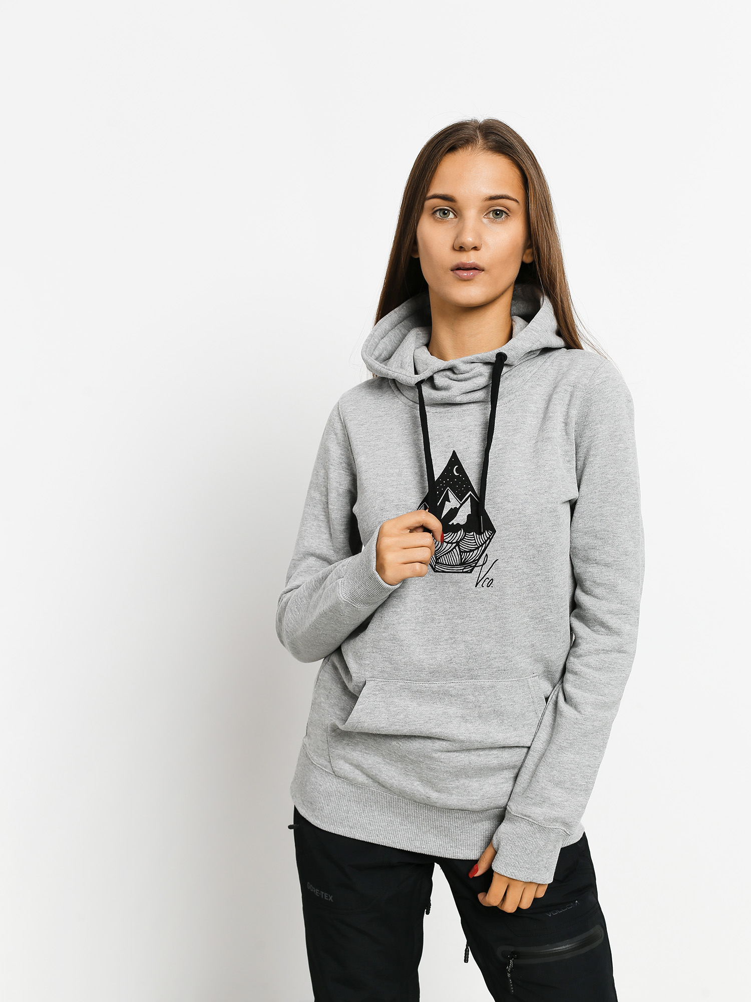 Bluza z kapturem Volcom Costus HD Wmn (hgr)