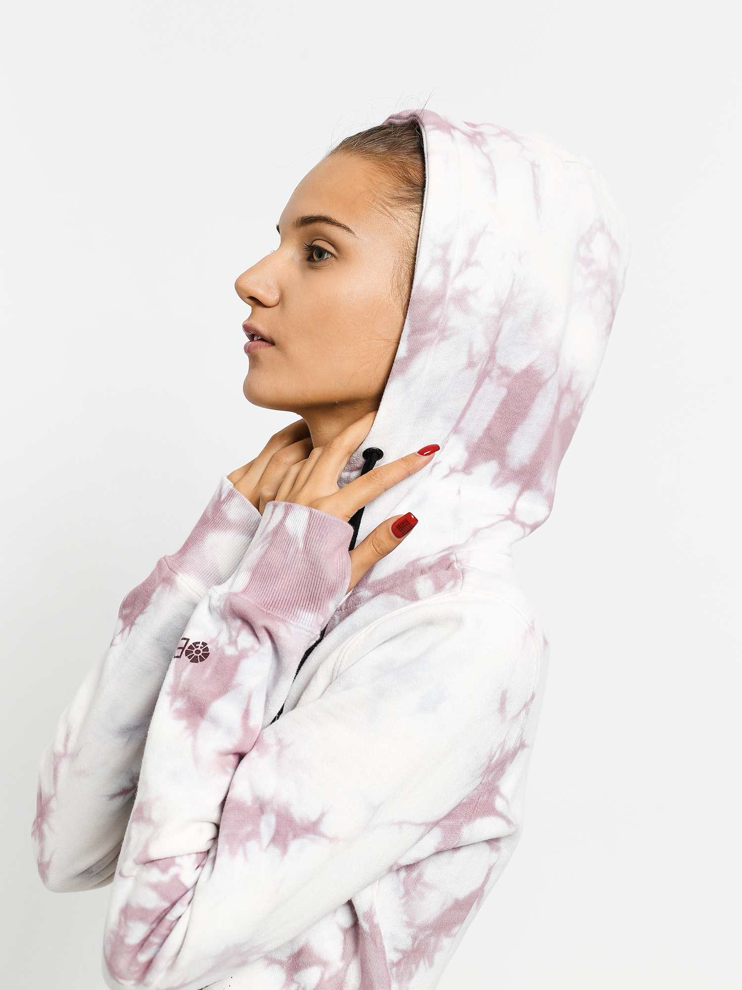 Bluza z kapturem Volcom Costus HD Wmn (pnk)