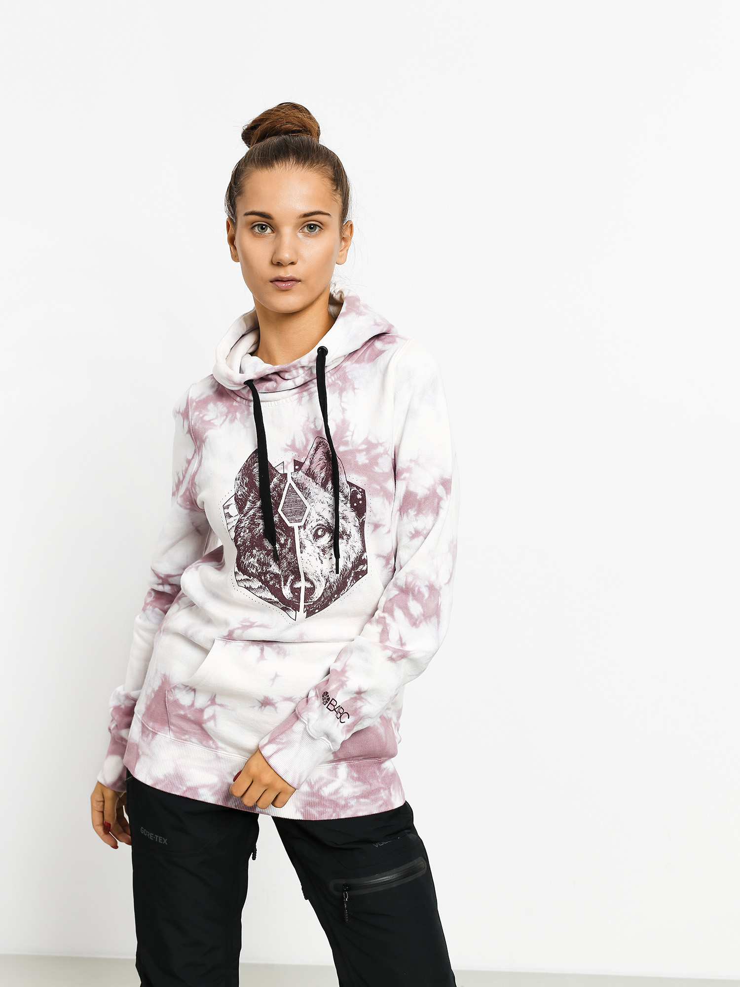 Bluza z kapturem Volcom Costus HD Wmn (pnk)