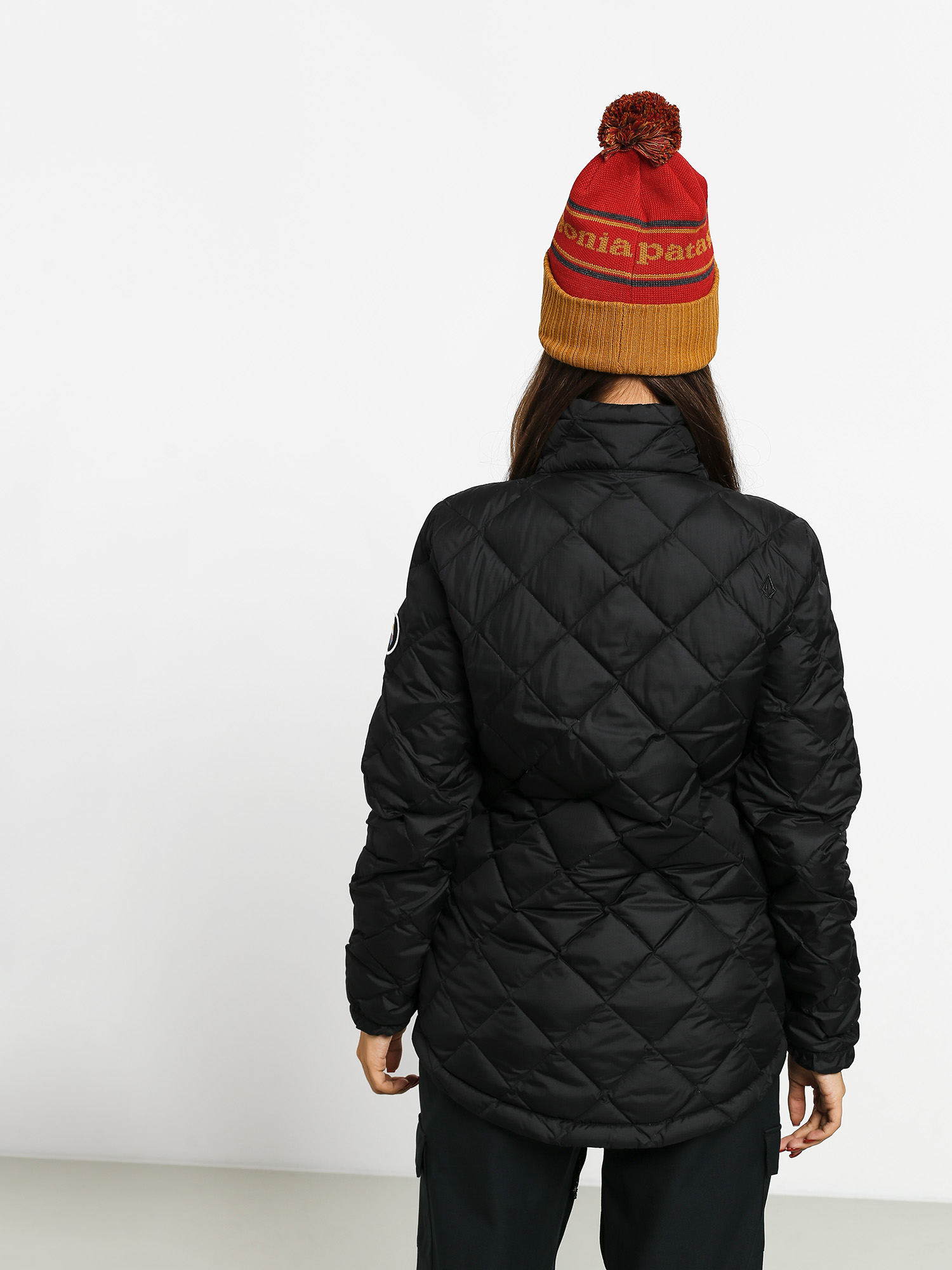 Kurtka Volcom Skies Down Insulator Wmn (blk)