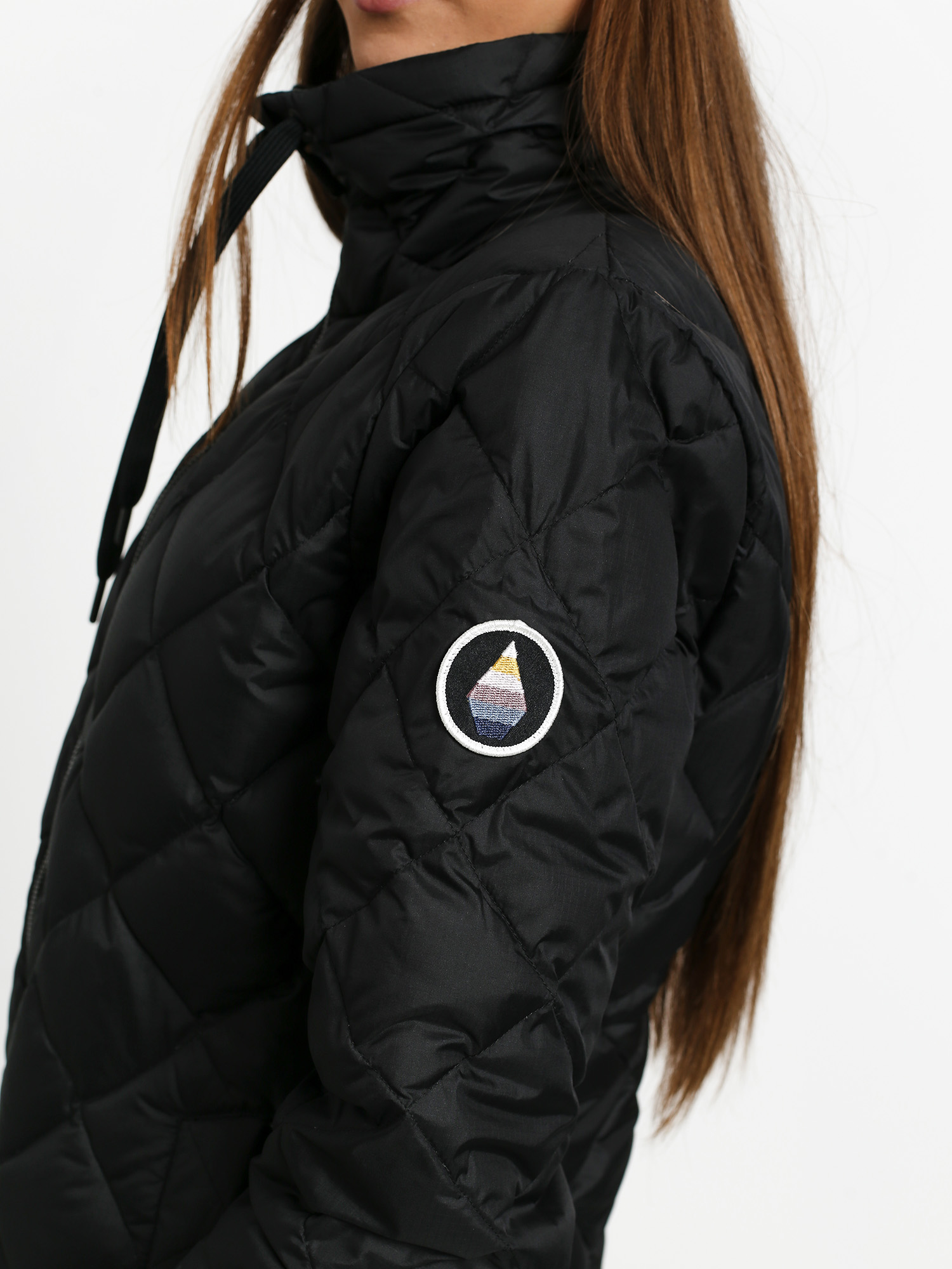 Kurtka Volcom Skies Down Insulator Wmn (blk)