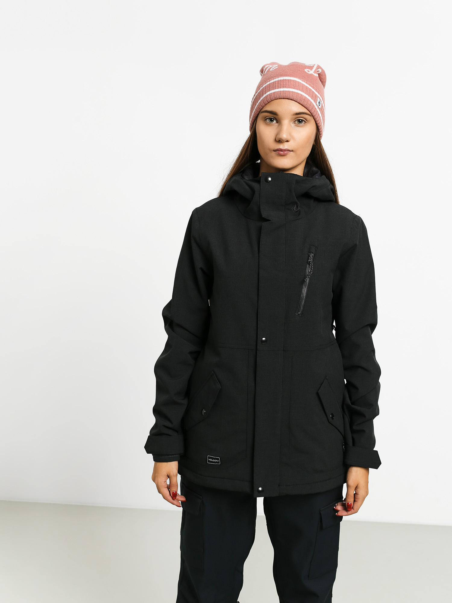 Damska Kurtka snowboardowa Volcom Ashlar Ins (blk)