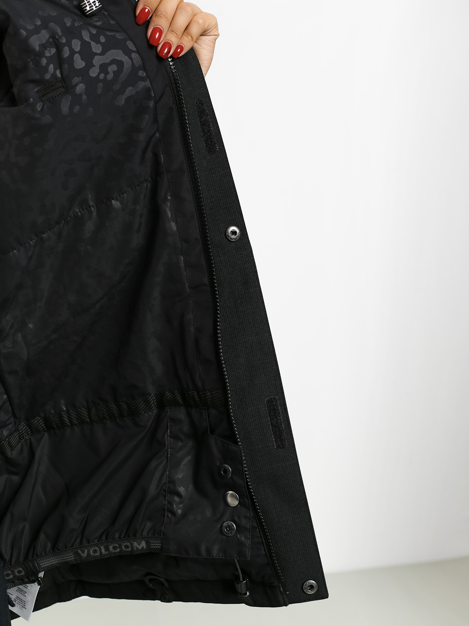 Damska Kurtka snowboardowa Volcom Ashlar Ins (blk)