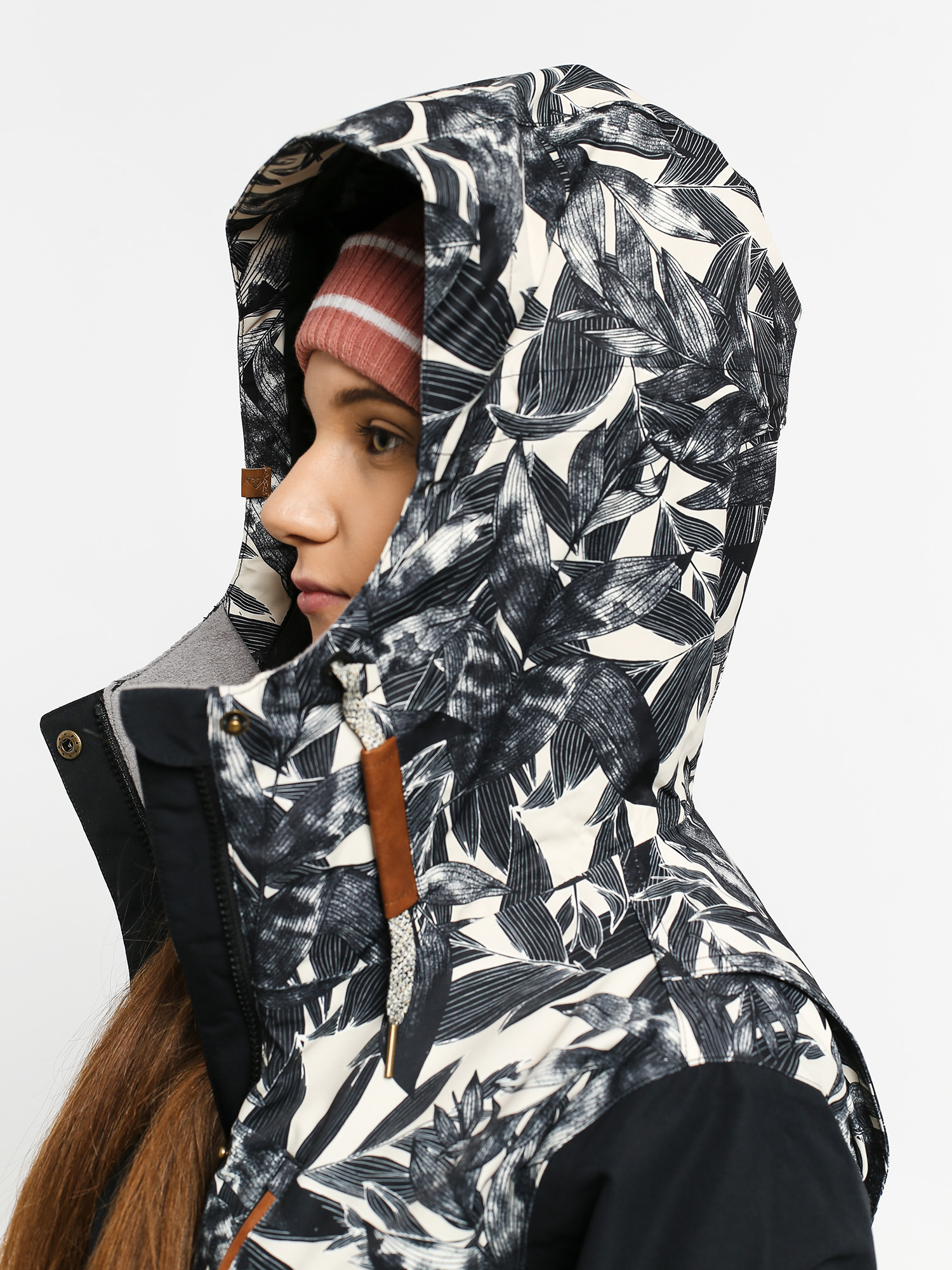 Damska Kurtka snowboardowa Roxy Andie (hawaiian palm leaf)