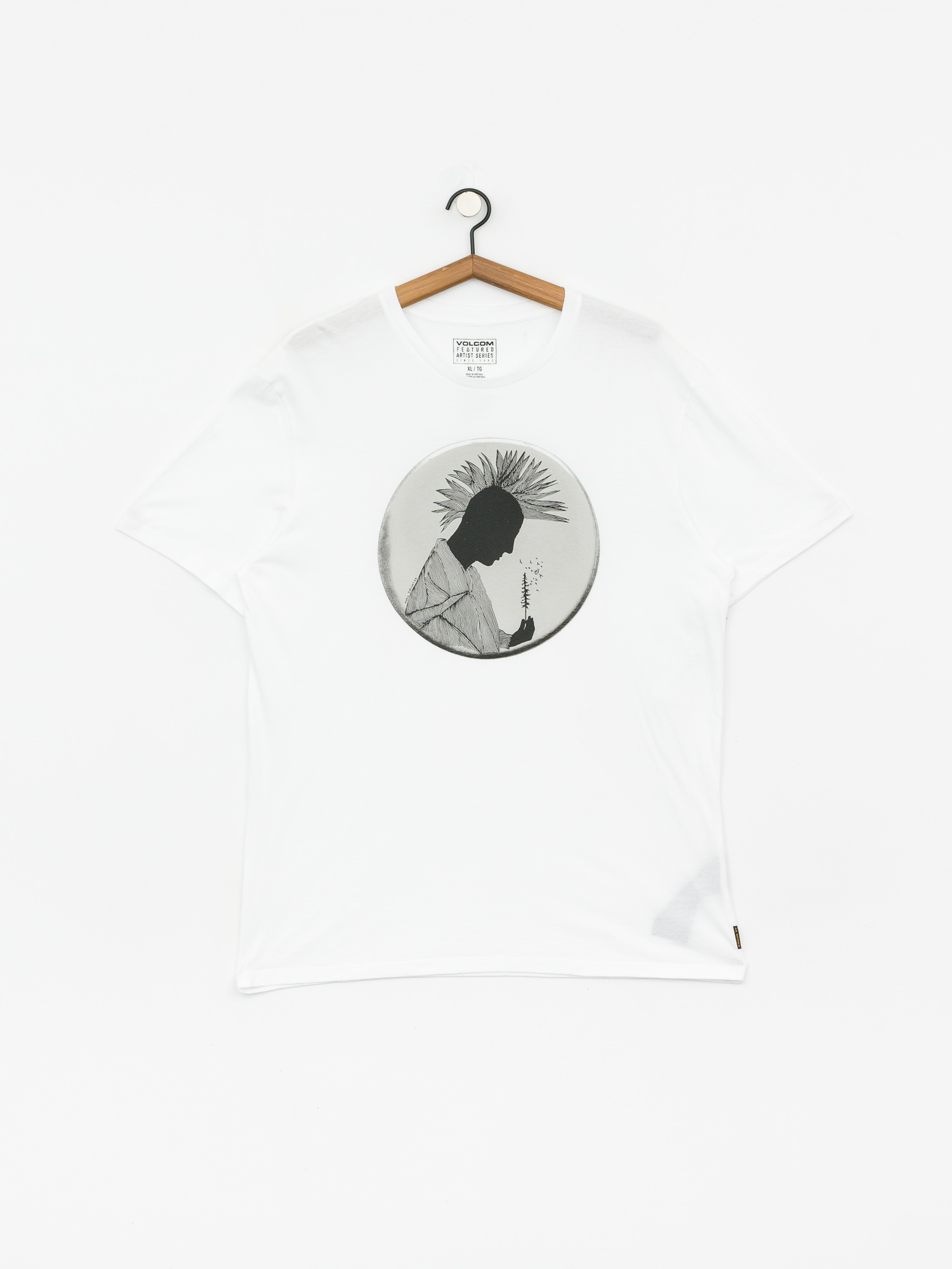 T-shirt Volcom Mario Duplantier Fa (wht)