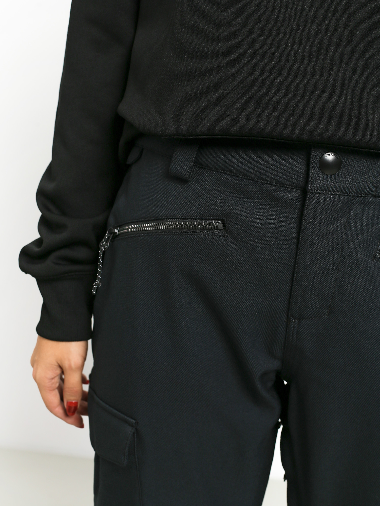 Damskie Spodnie snowboardowe Volcom Grace Stretch (blk)