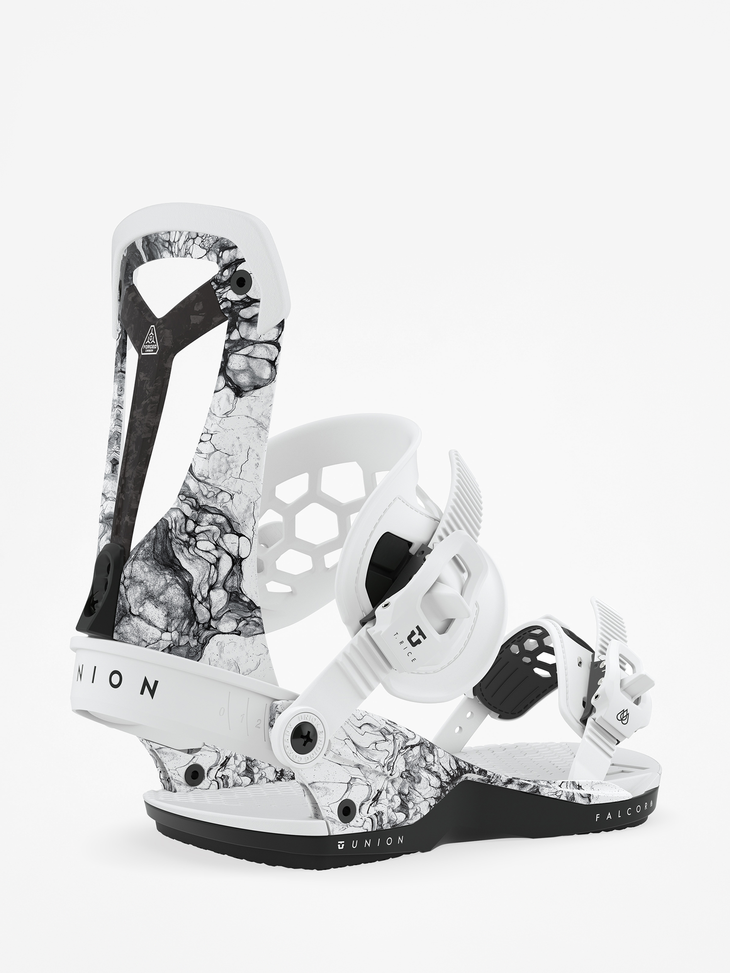 Męskie Wiązania snowboardowe Union Falcor (white)