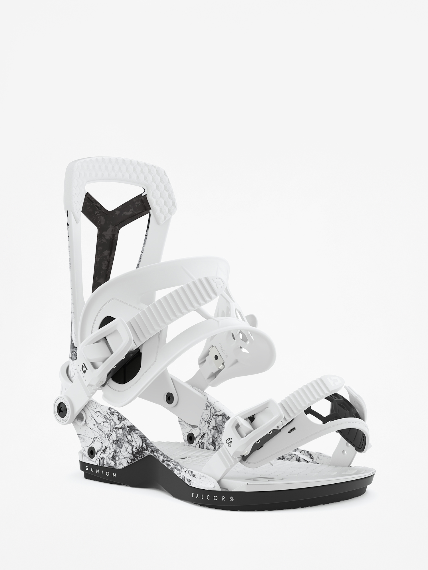 Męskie Wiązania snowboardowe Union Falcor (white)