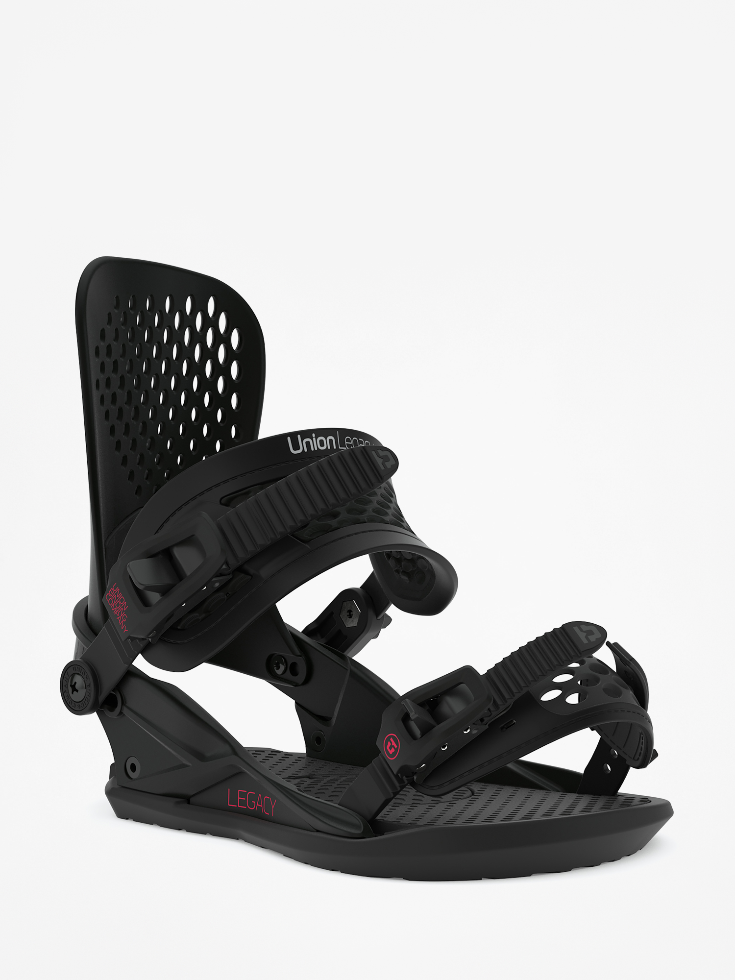 Damskie Wiązania snowboardowe Union Legacy (satin black)