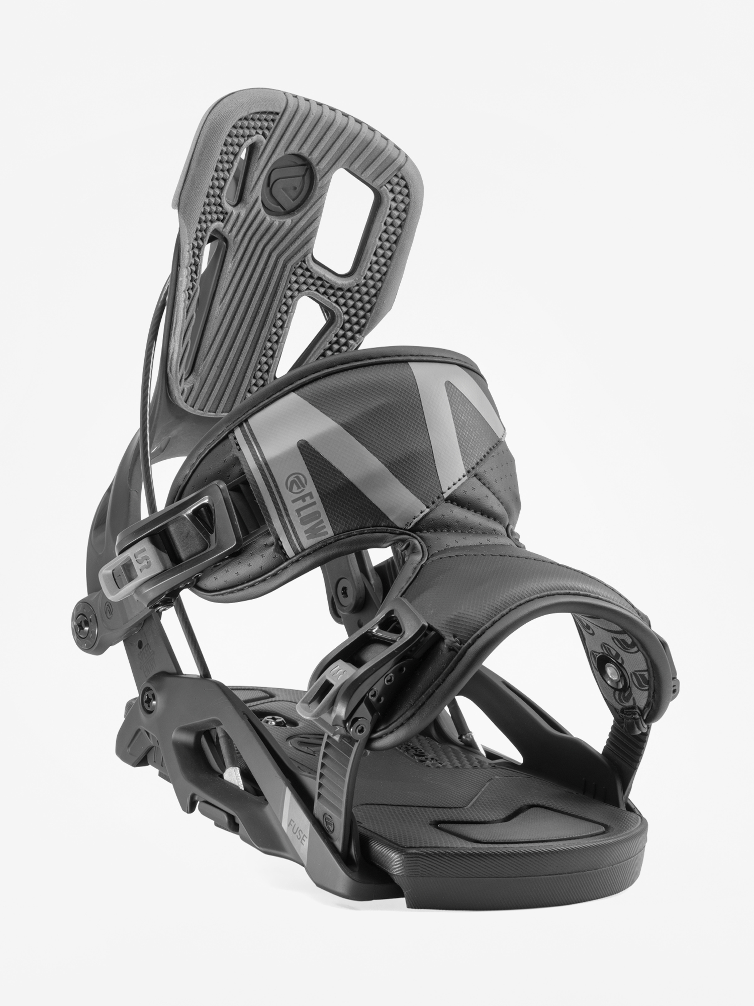 Męskie Wiązania snowboardowe Flow Fuse (black)